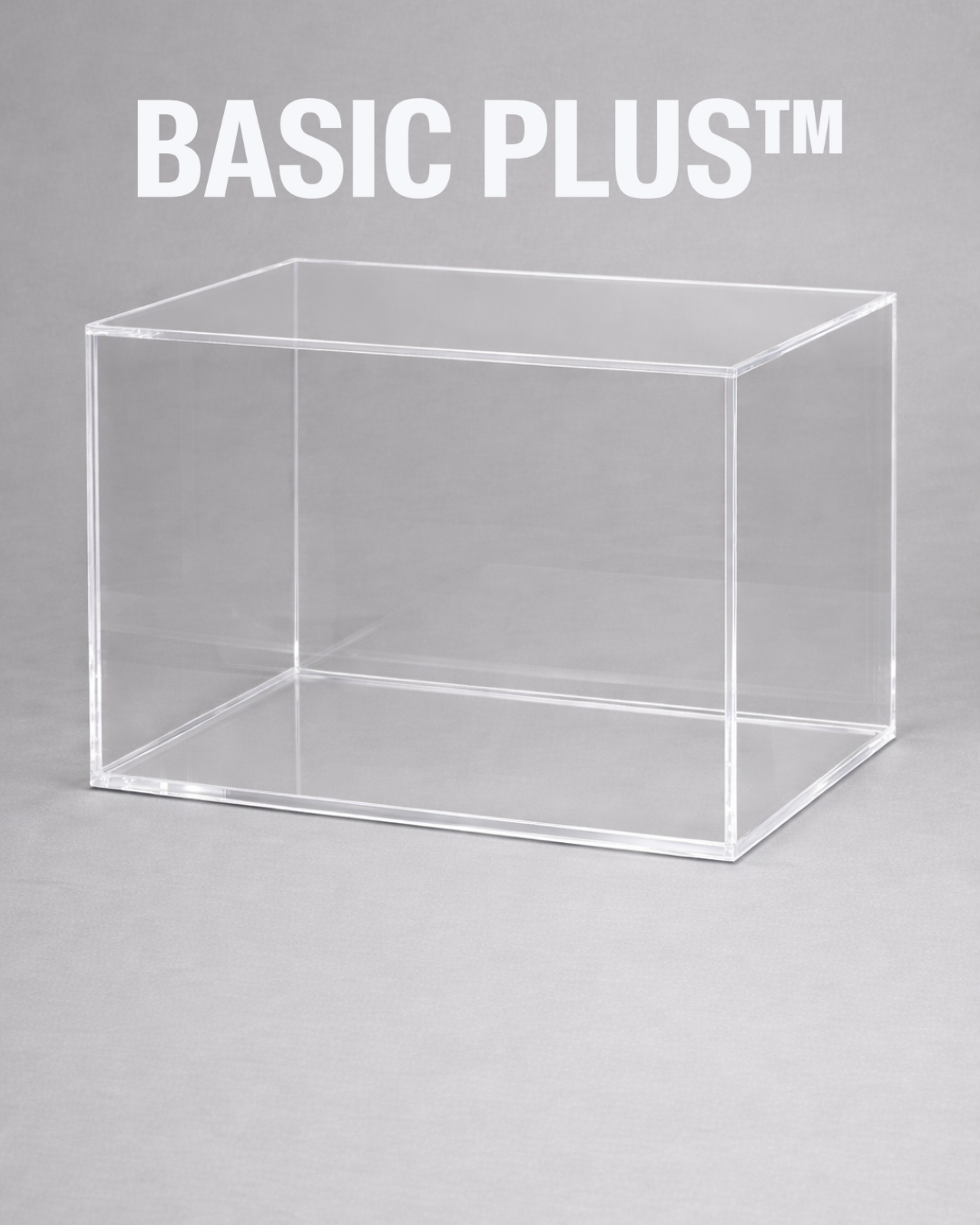 Clear Acrylic Display Box – Basic Plus
