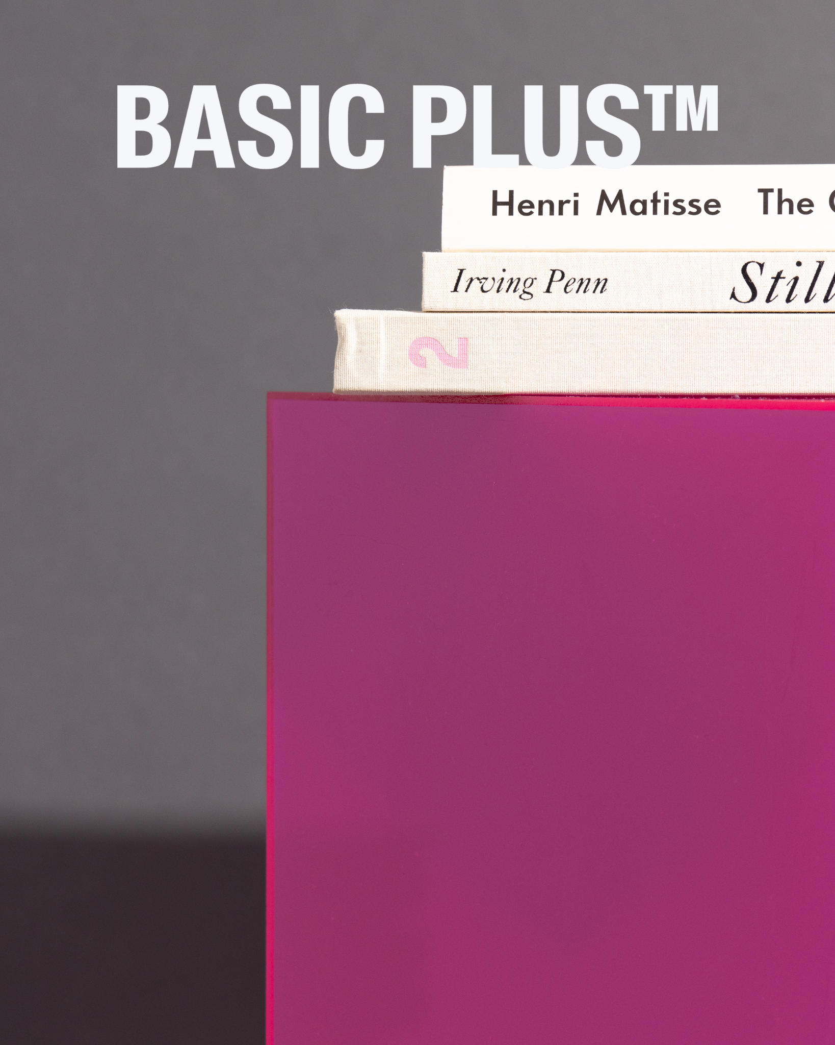 Hot Pink Acrylic Display Plinth