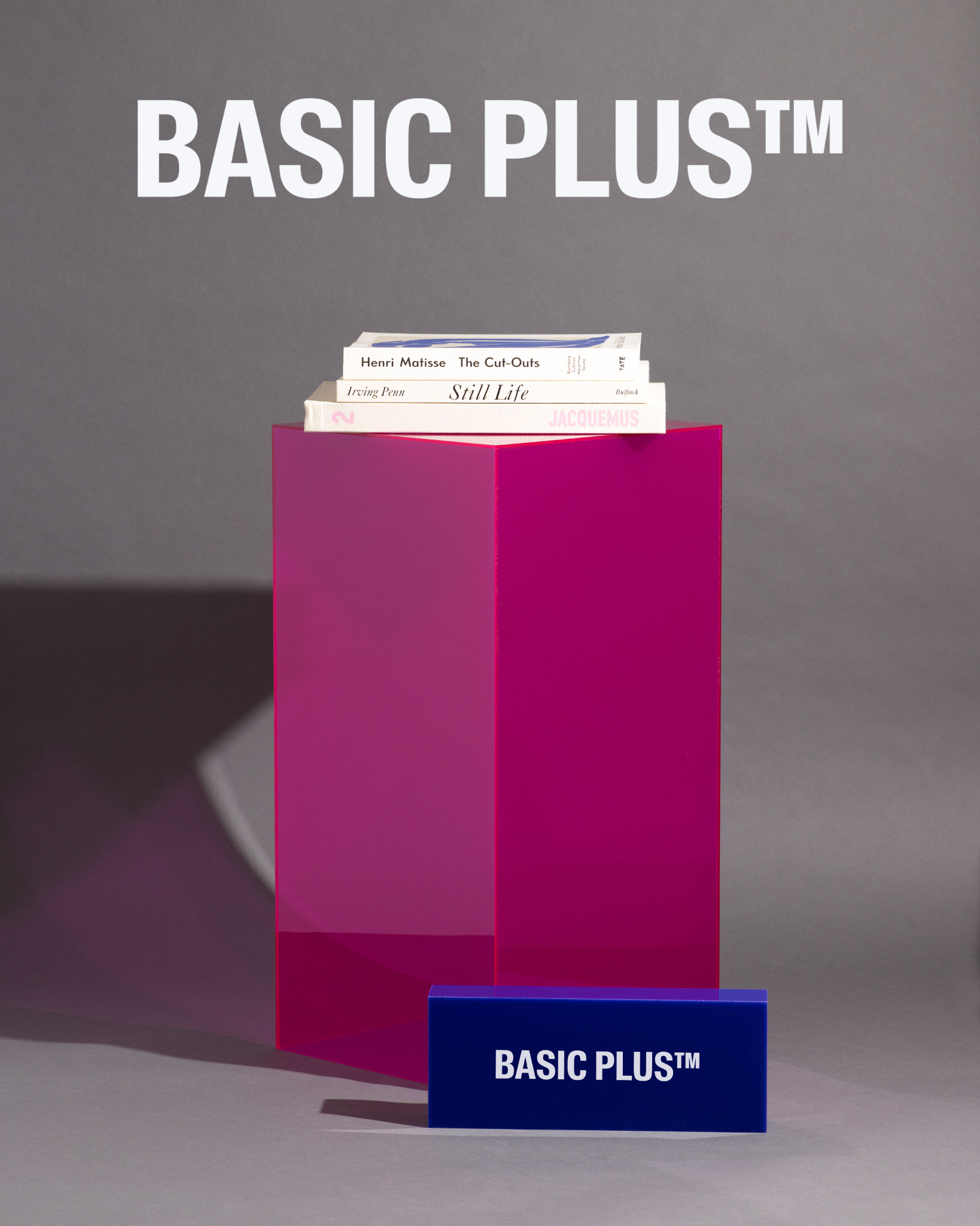 Hot Pink Acrylic Display Plinth