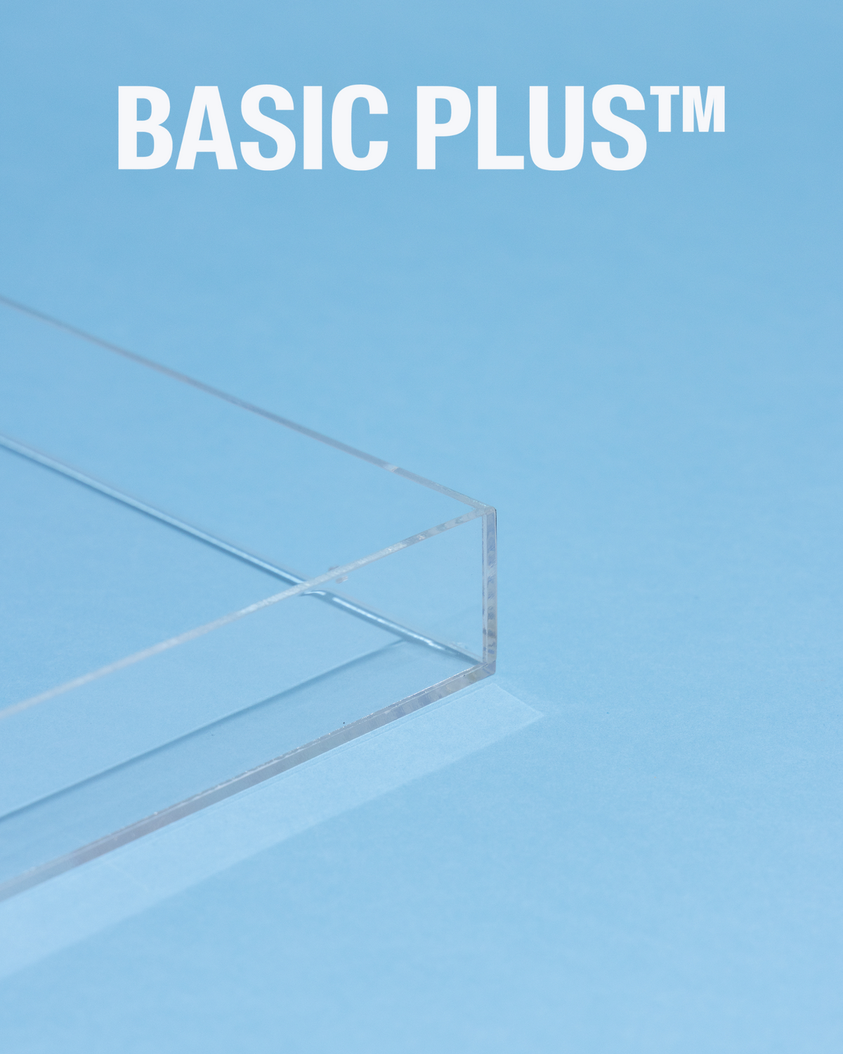 Clear Acrylic Rectangular Tray