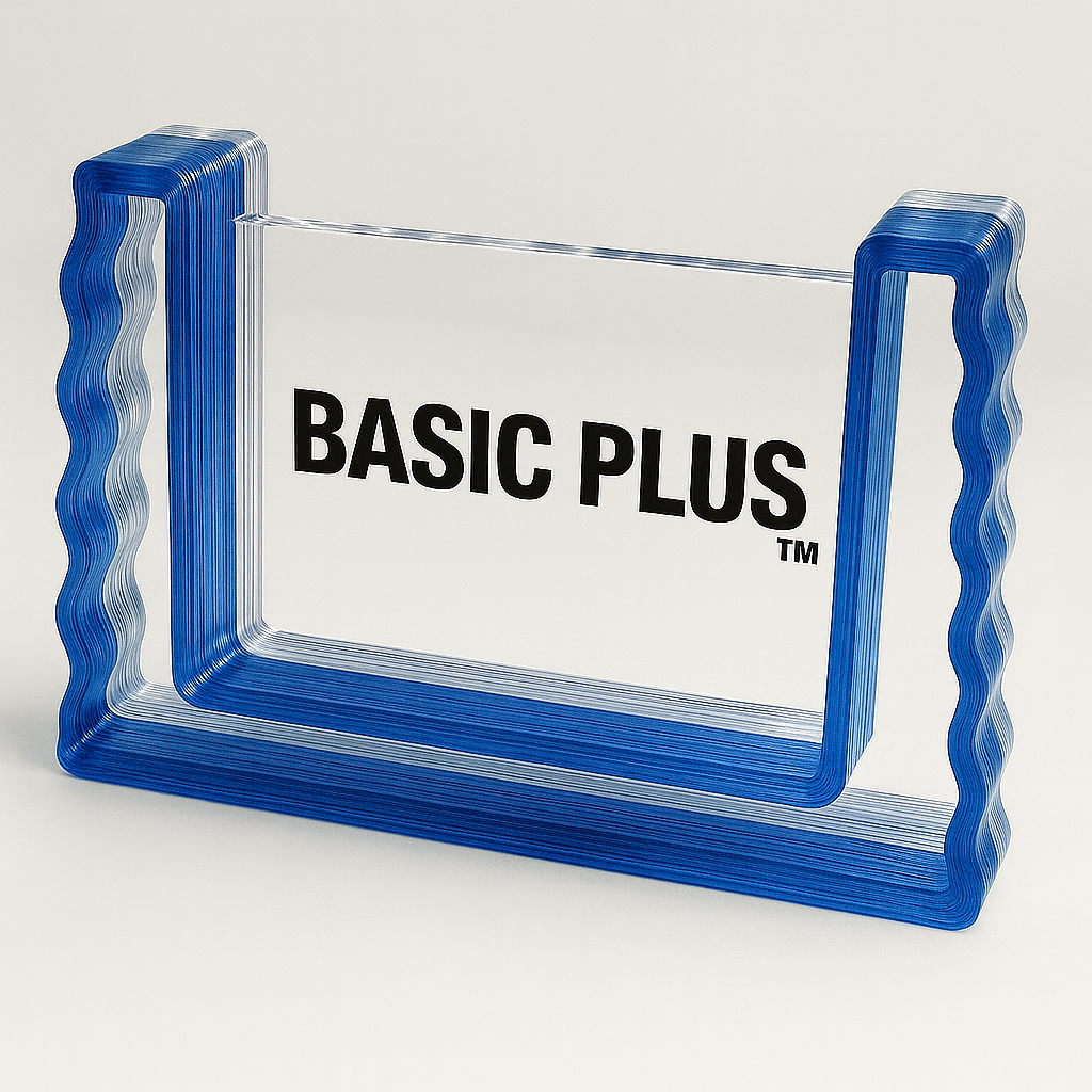 Ripple-Edge Display Frame