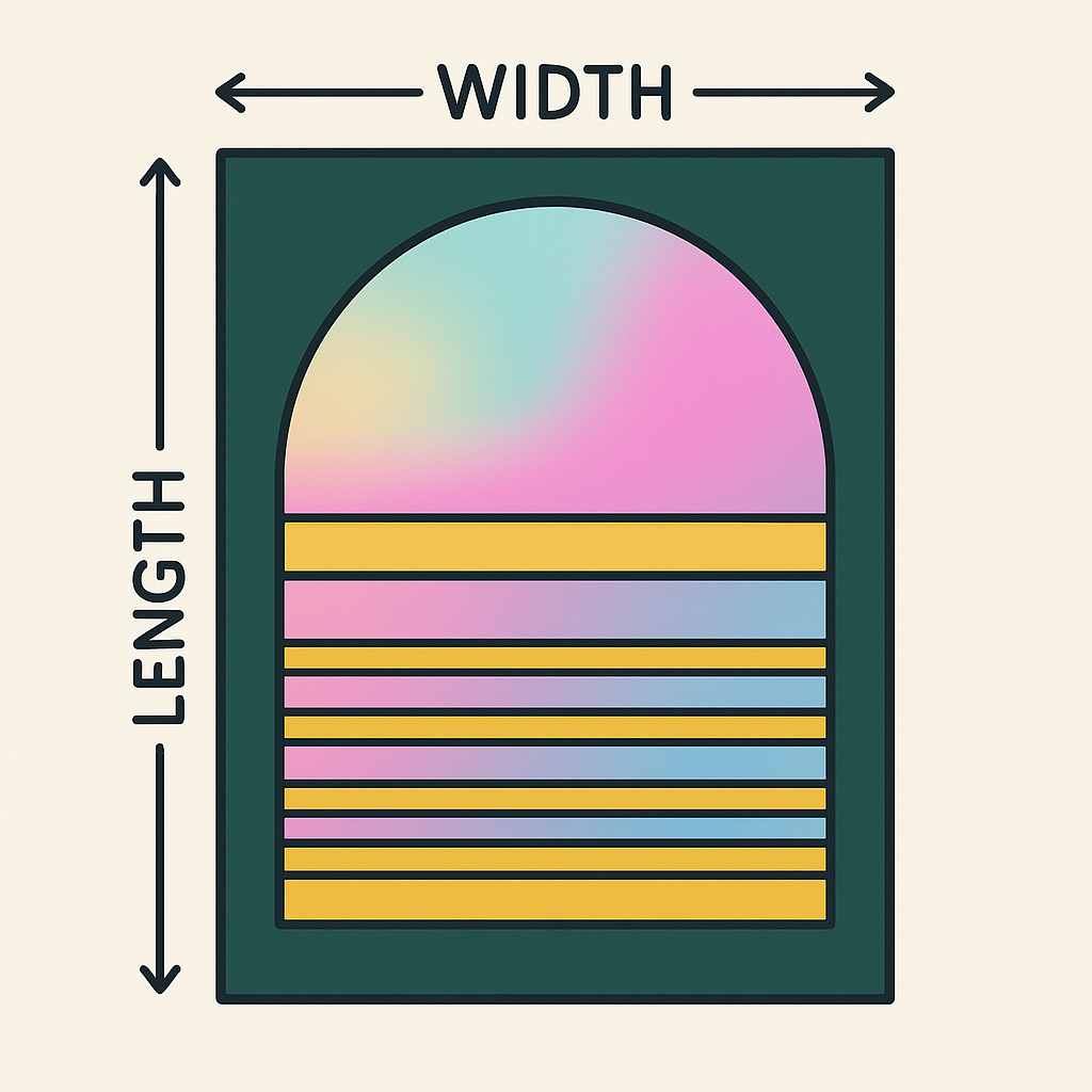 White Acrylic Folded A-Frame Sign