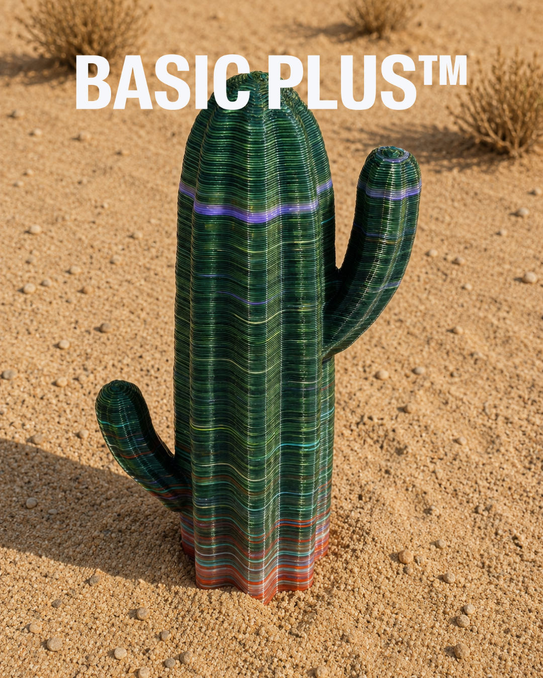 Desert Cactus Sculpture