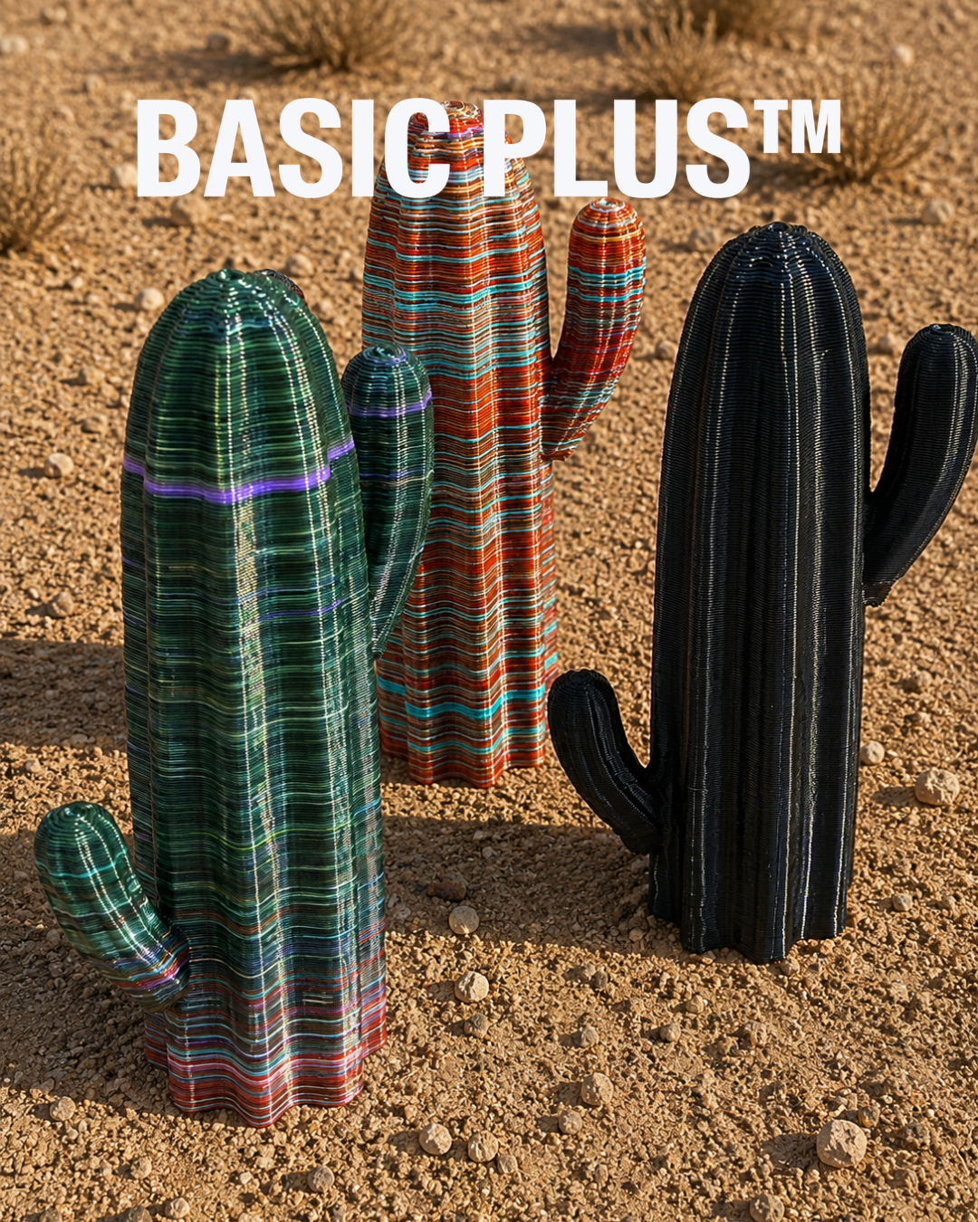 Desert Cactus Sculpture