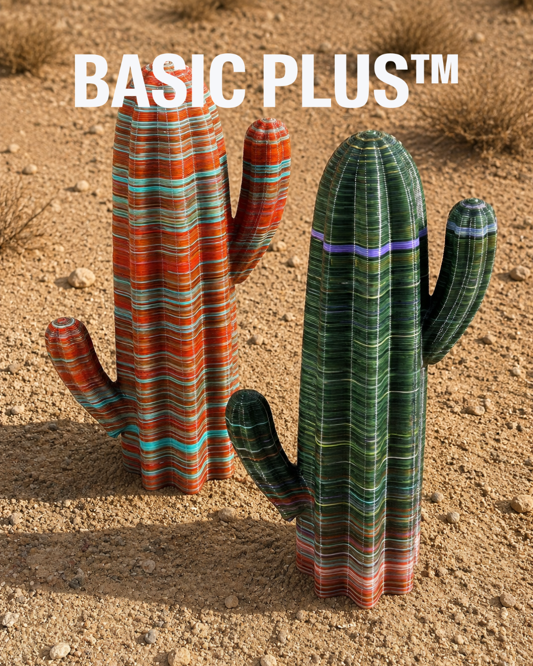 Desert Cactus Sculpture