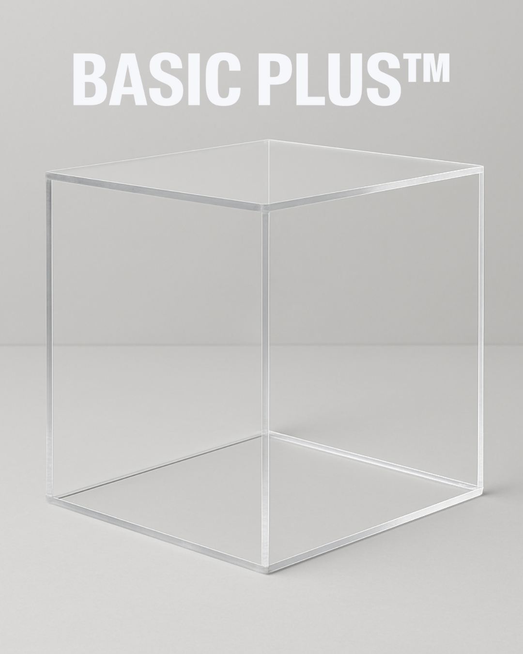 Clear Acrylic Display Cube