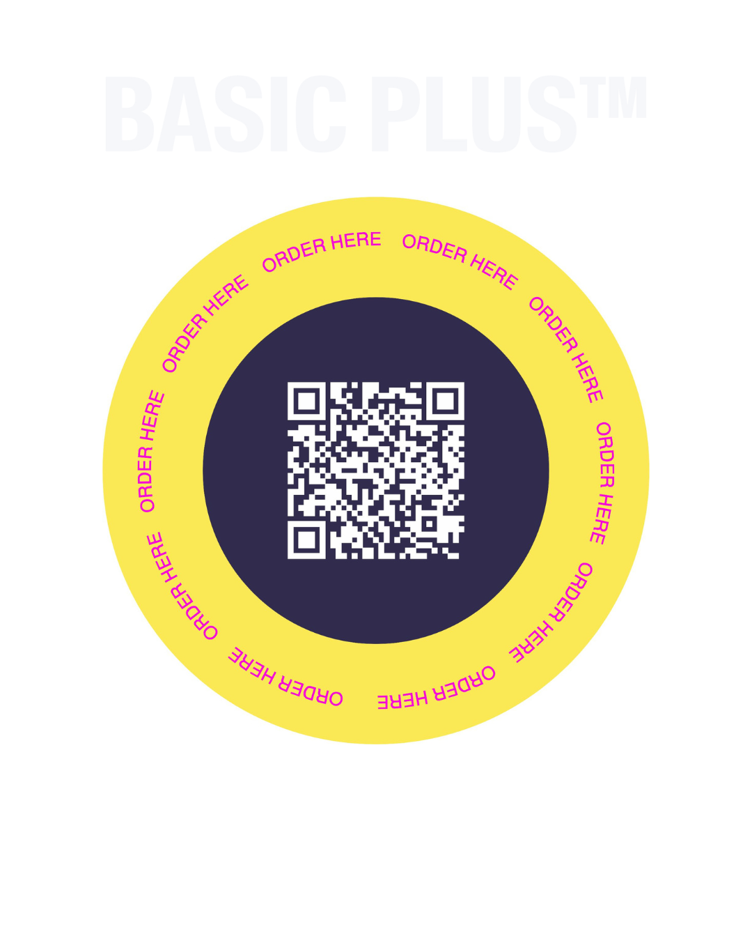 UV Print Custom QR Code Sign