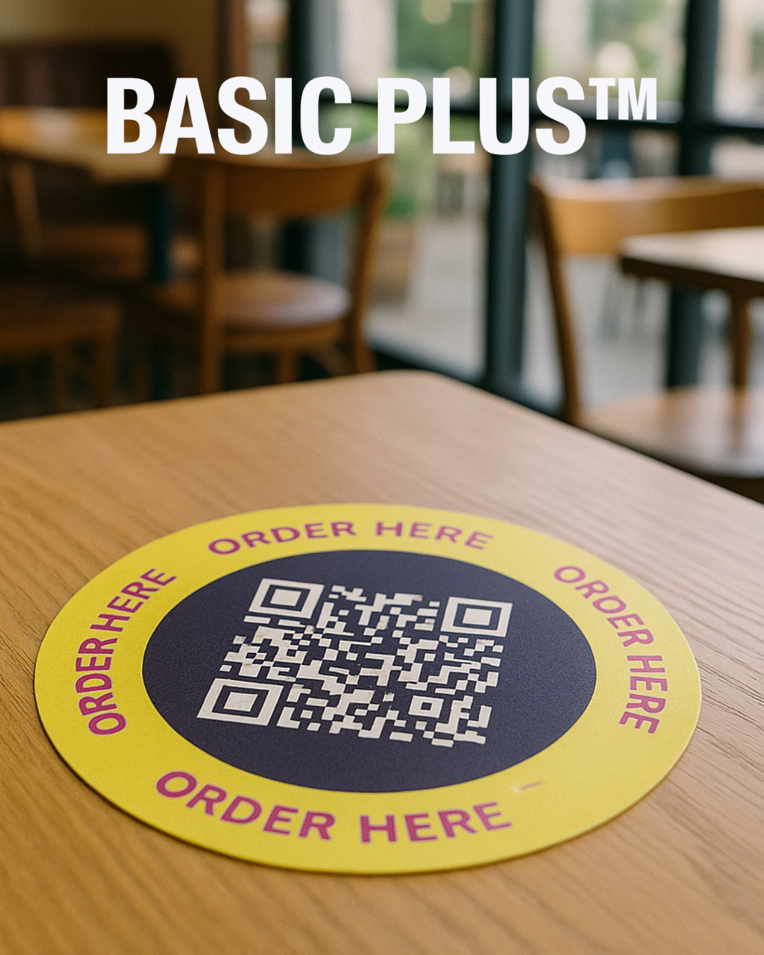 UV Print Custom QR Code Sign
