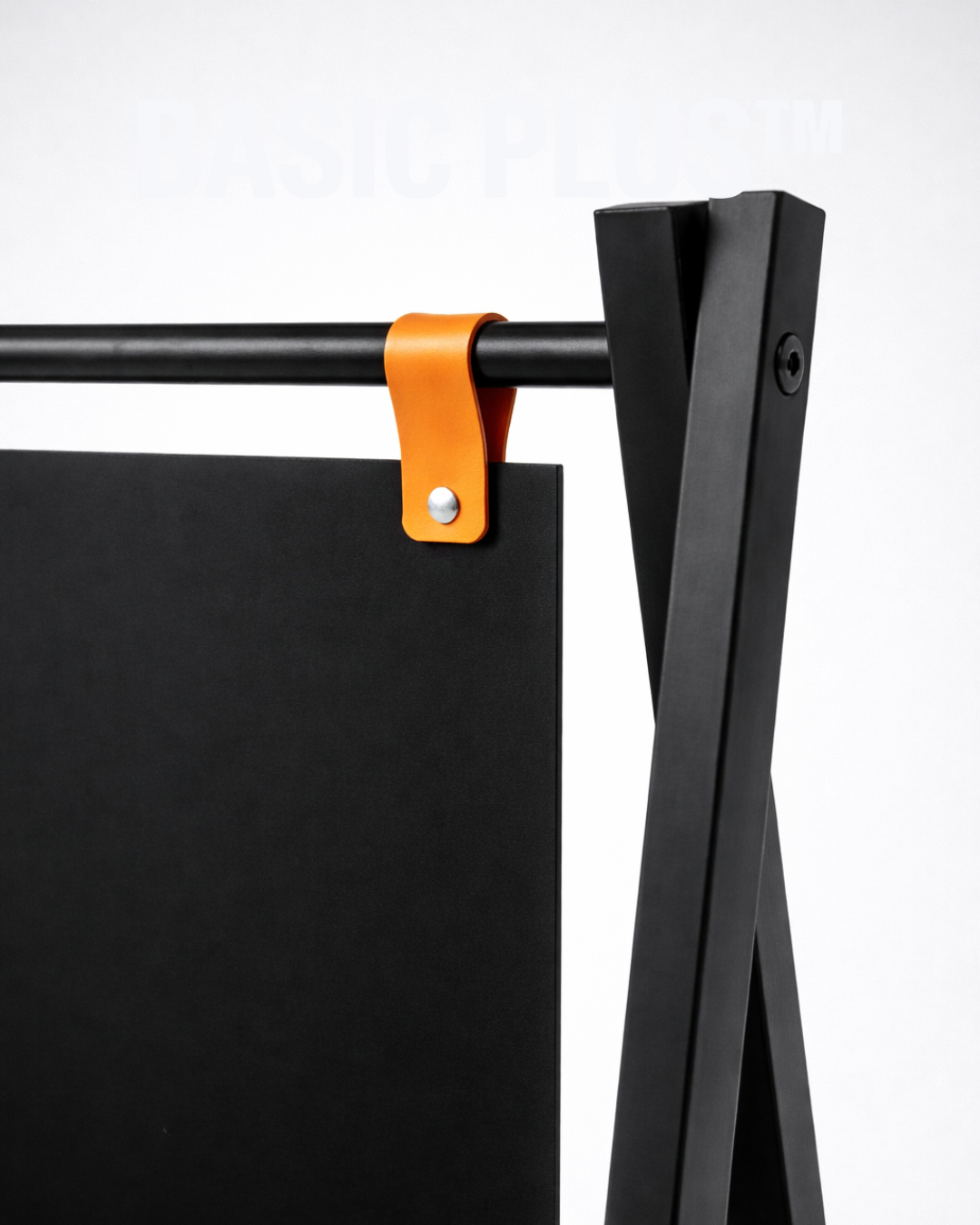 Black Sidewalk A-Frame Sign