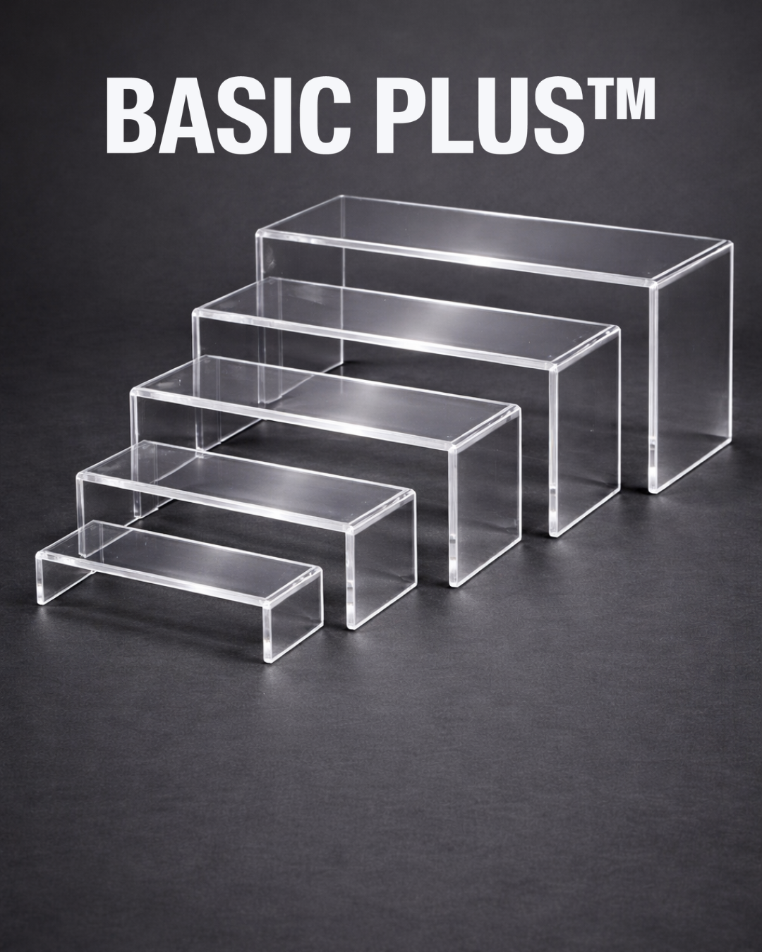 Transparent Clear Acrylic Display Riser