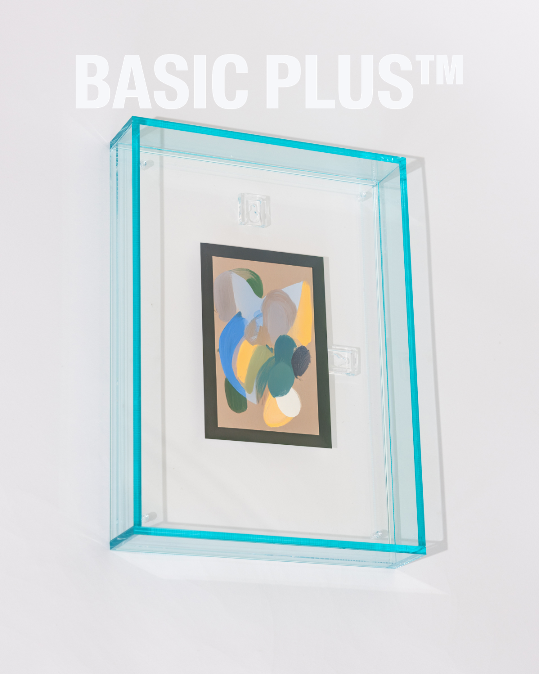 Transparent Glass Green Acrylic Molly Frame