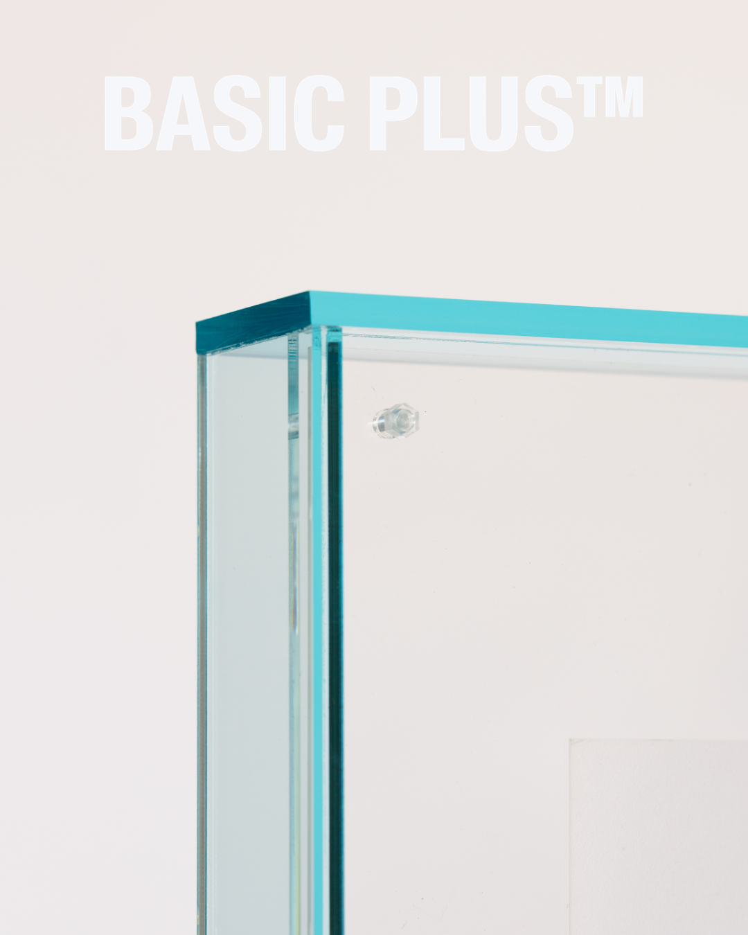 Transparent Glass Green Acrylic Molly Frame