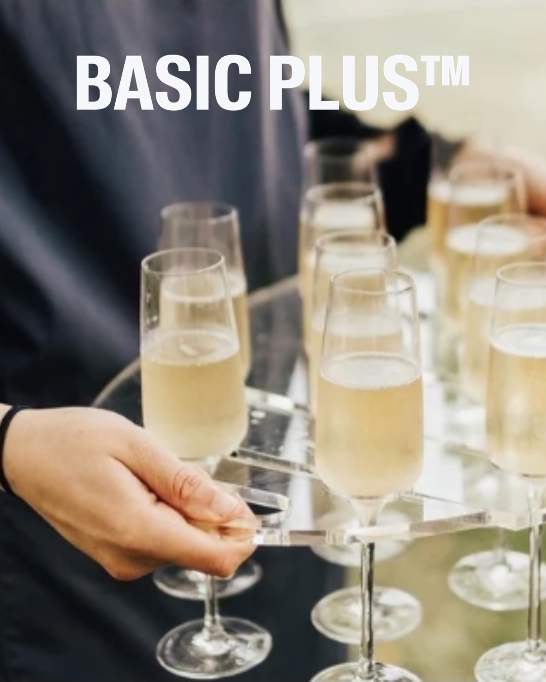 9-Hole Acrylic Champagne Glass Holder