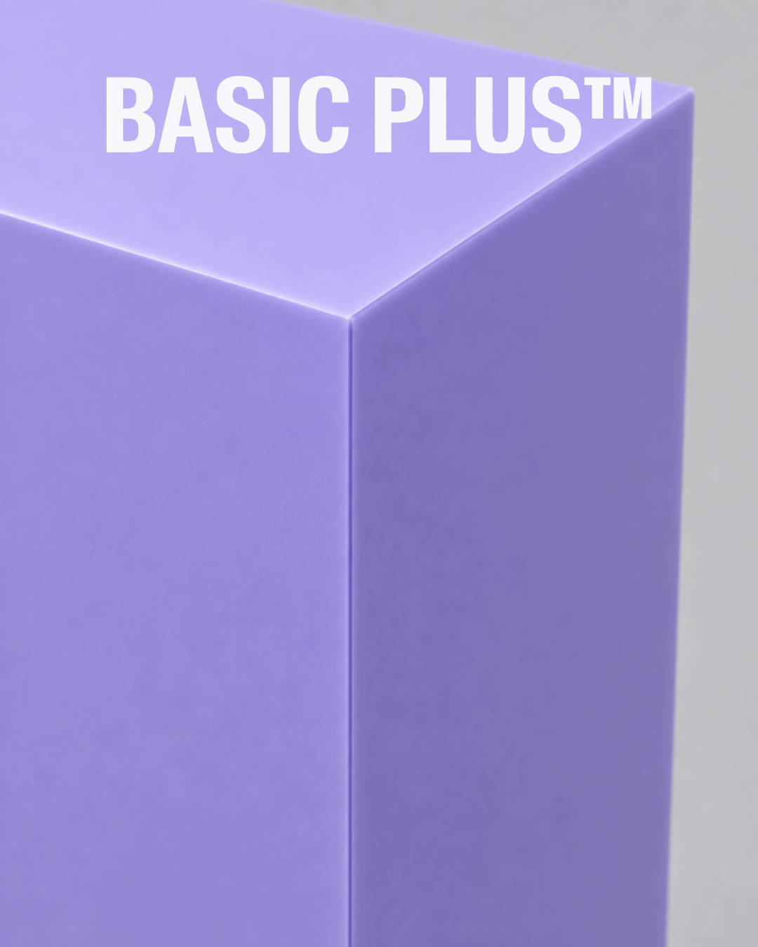 Lavender Violet Acrylic Display Plinth