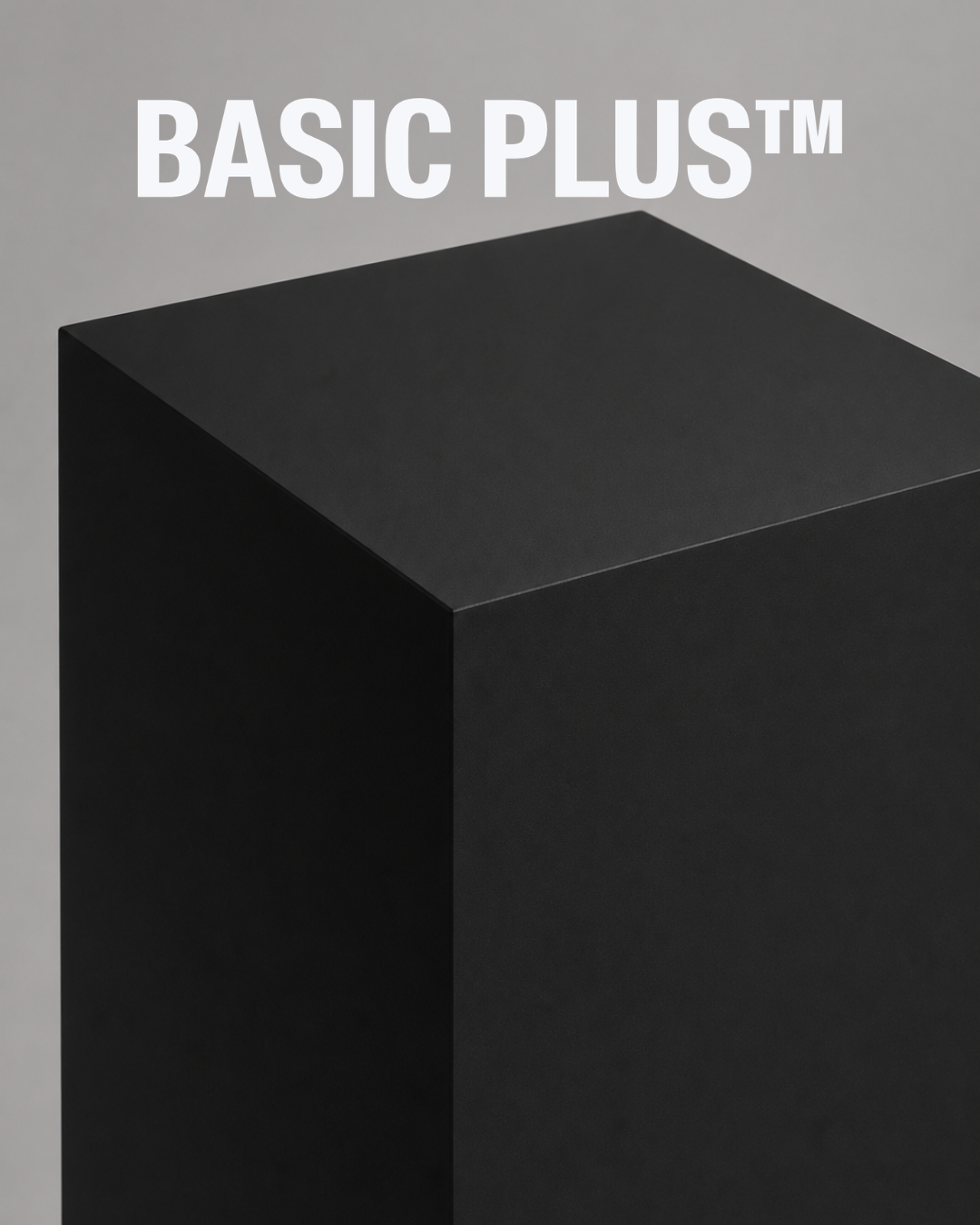 Matte Black Acrylic Display Plinth