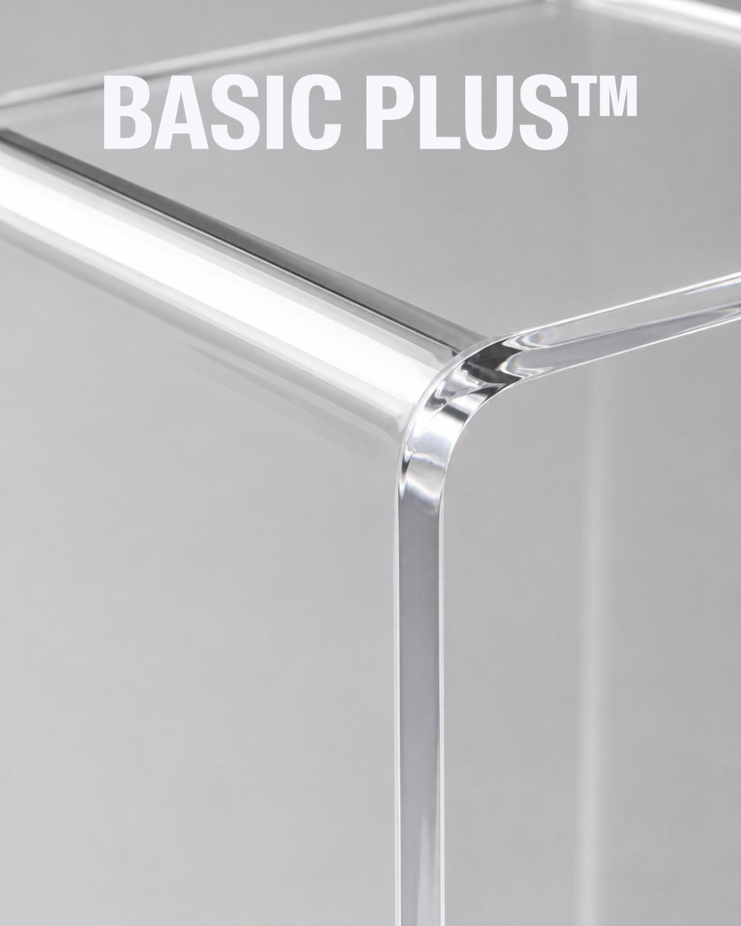 Clear Acrylic Side Table