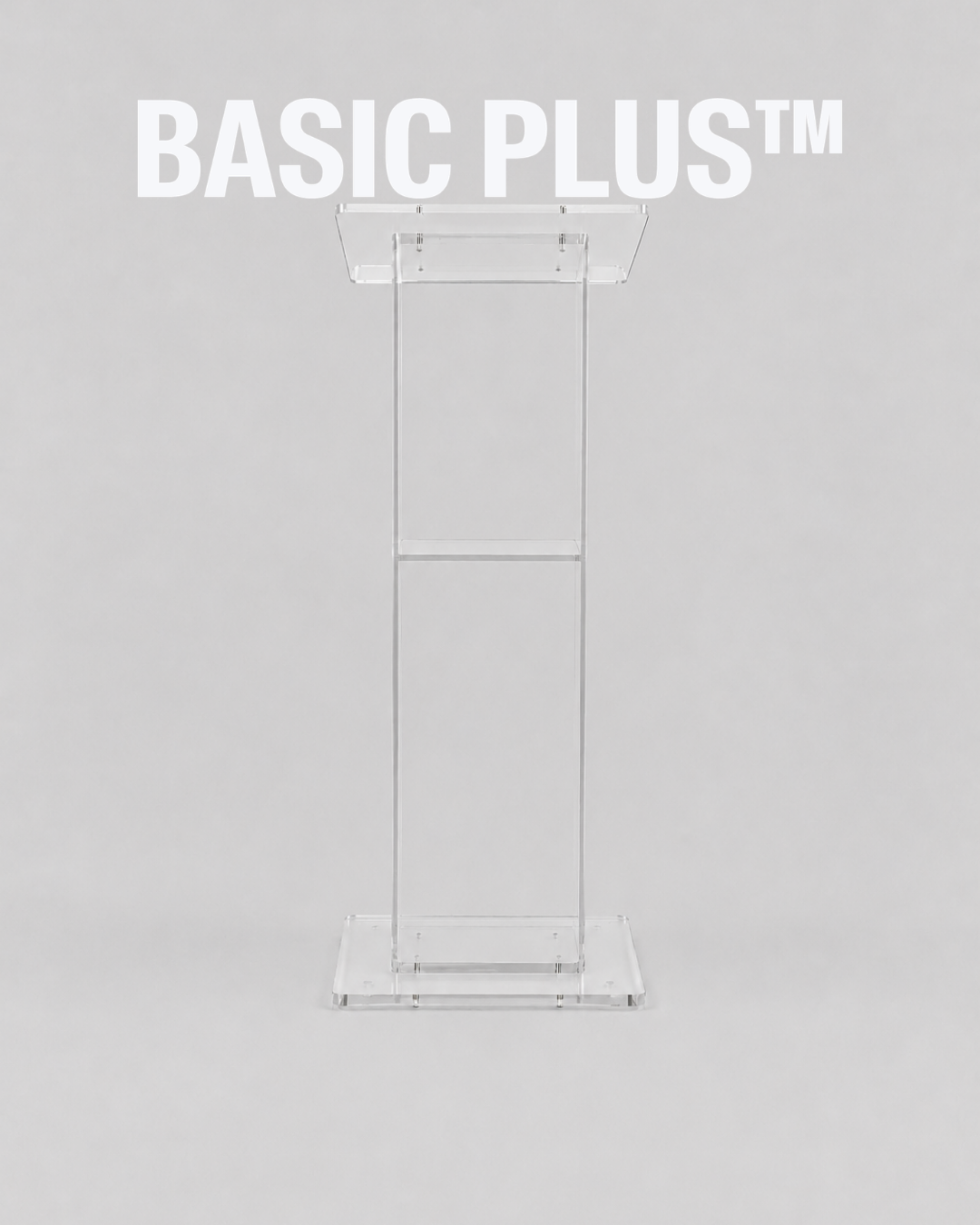 Premium Clear Acrylic Lectern