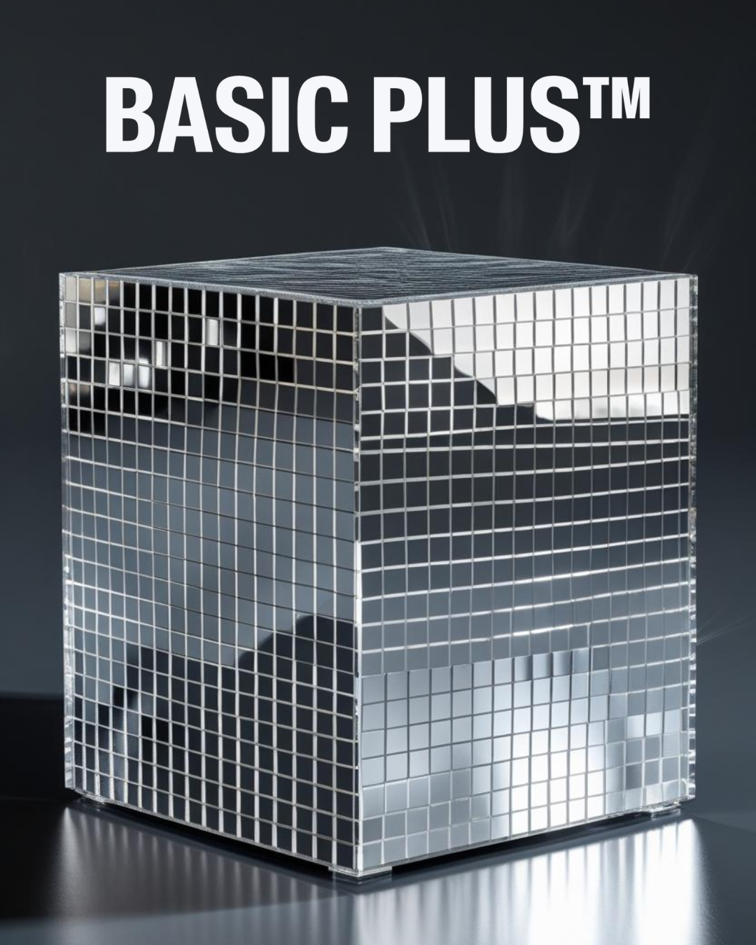 DISCO Style Acrylic Display Cube