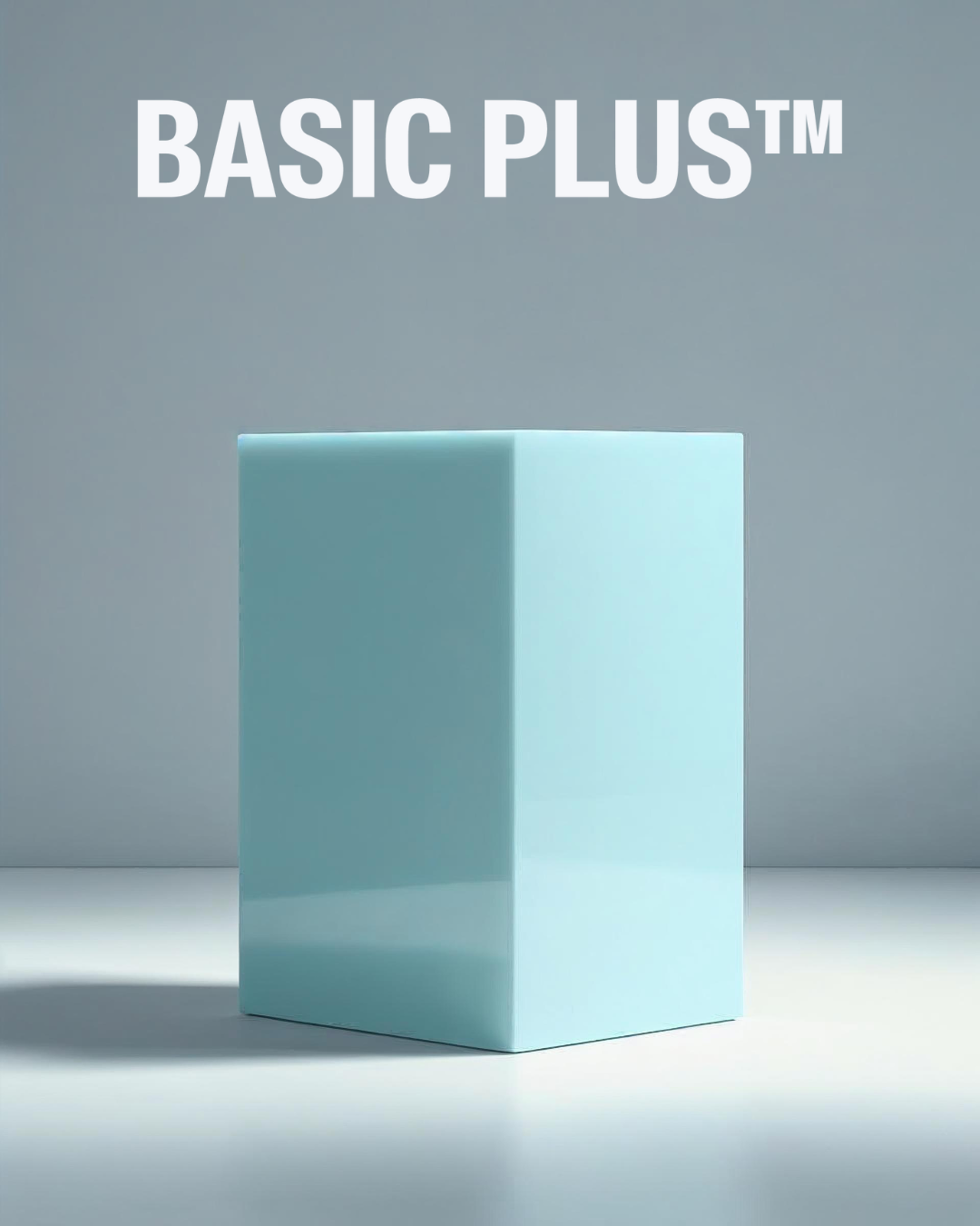 Baby Blue Acrylic Display Plinth