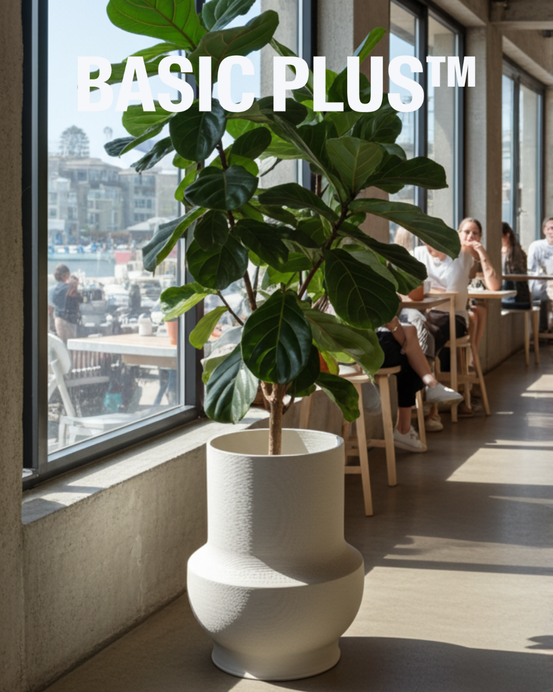 Isola Pot (3D-Printed Glass Fibre Reinforced Planter)