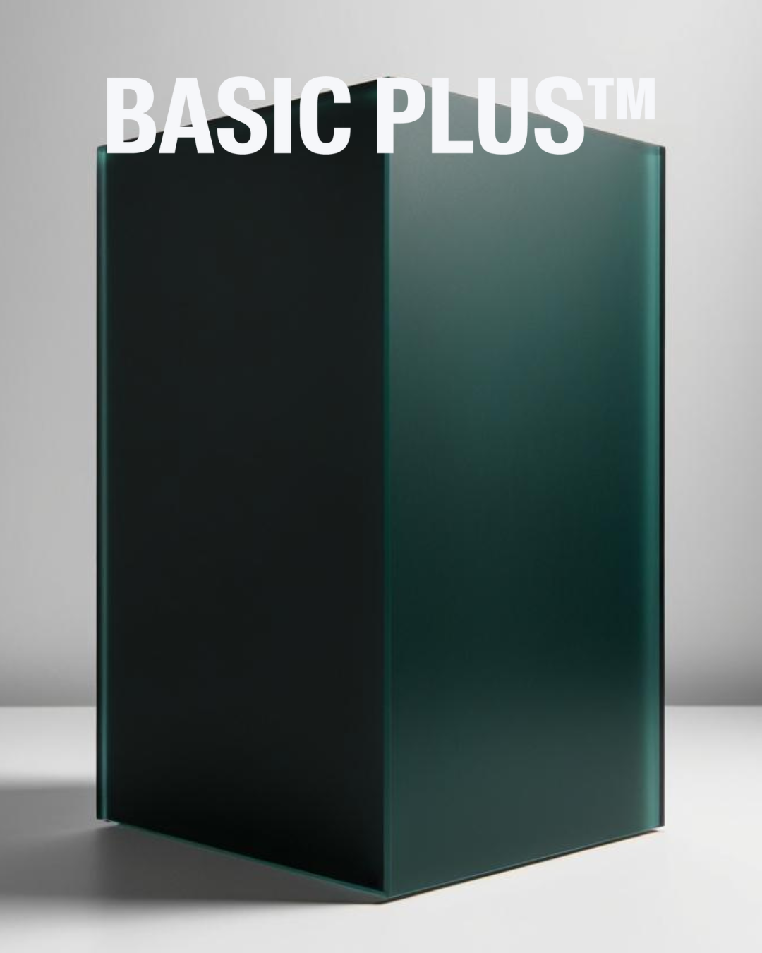 Frosted Dark Green Acrylic Display Plinth
