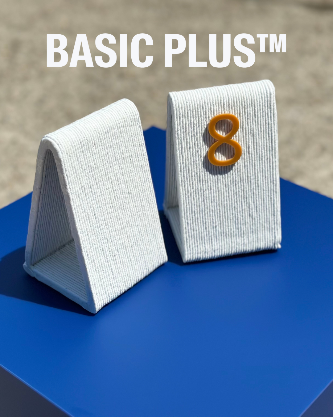 PRISMARC Marble Table Number Block