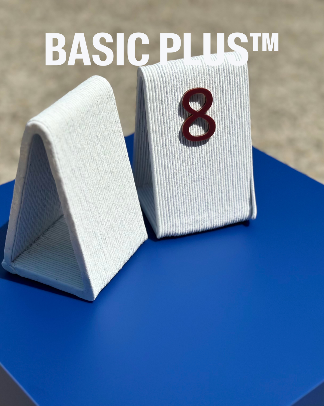PRISMARC Marble Table Number Block