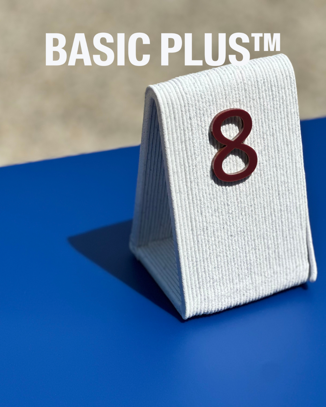 PRISMARC Marble Table Number Block