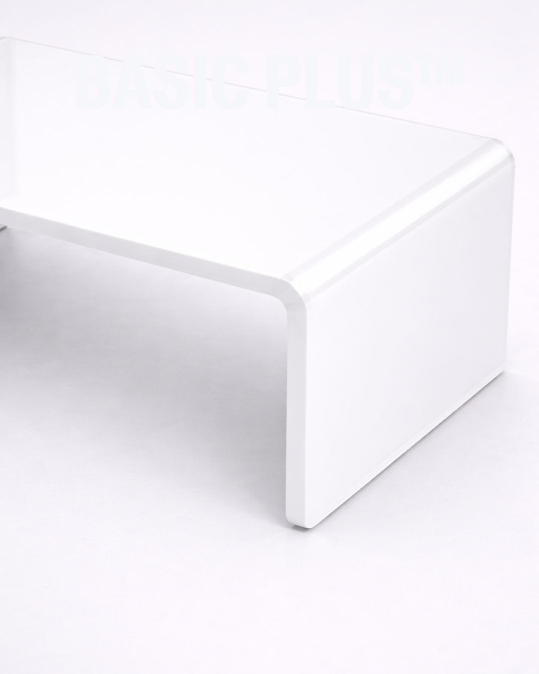 White Acrylic Display Riser