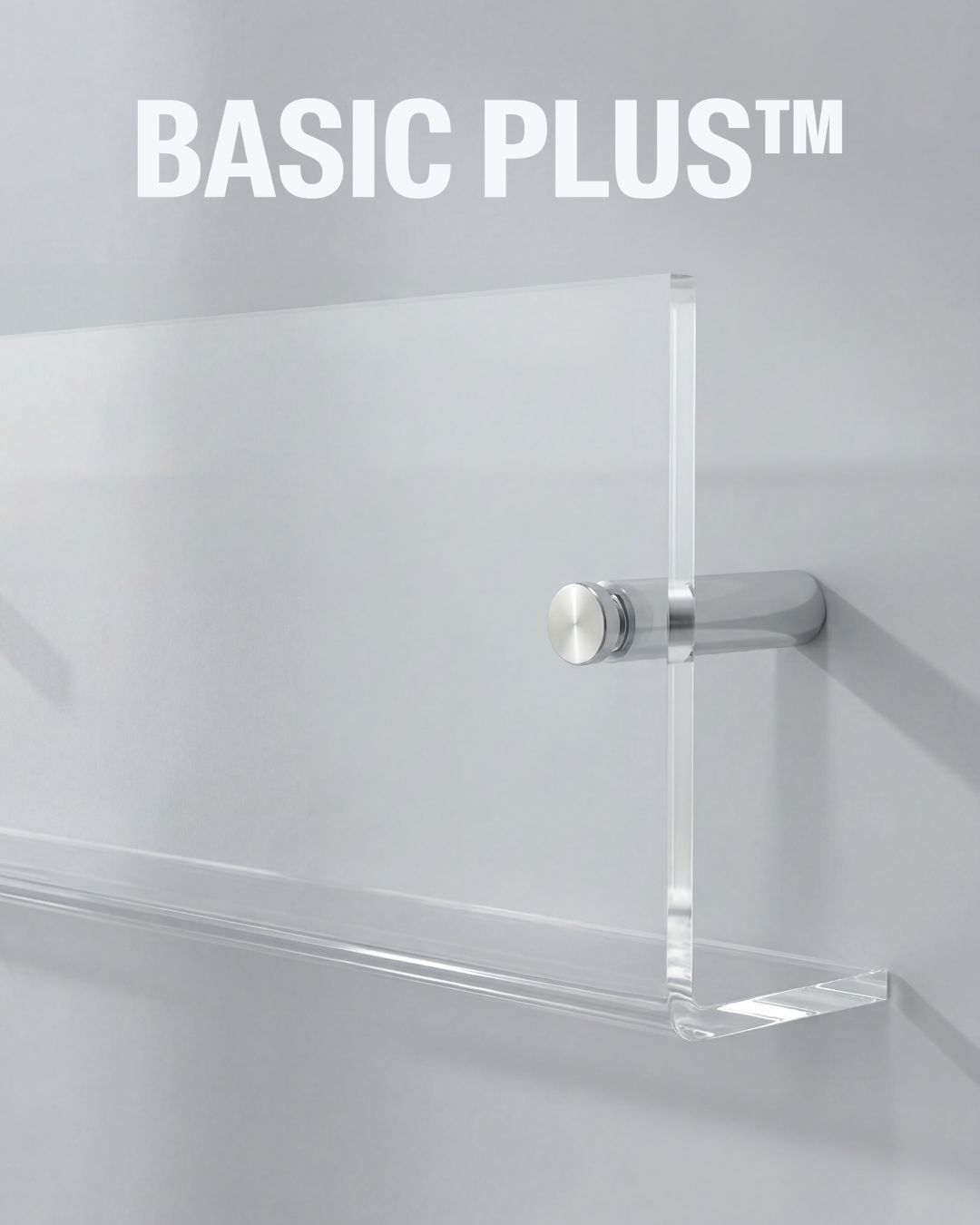 Clear Acrylic Floating Shelf