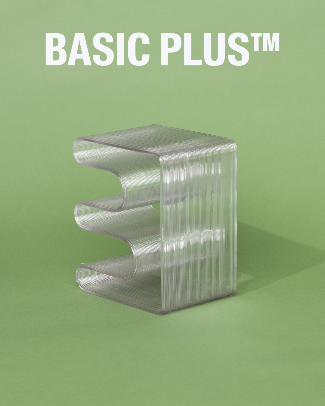 The Clear Willy Mini Storage Holder- 3D Printed Furniture