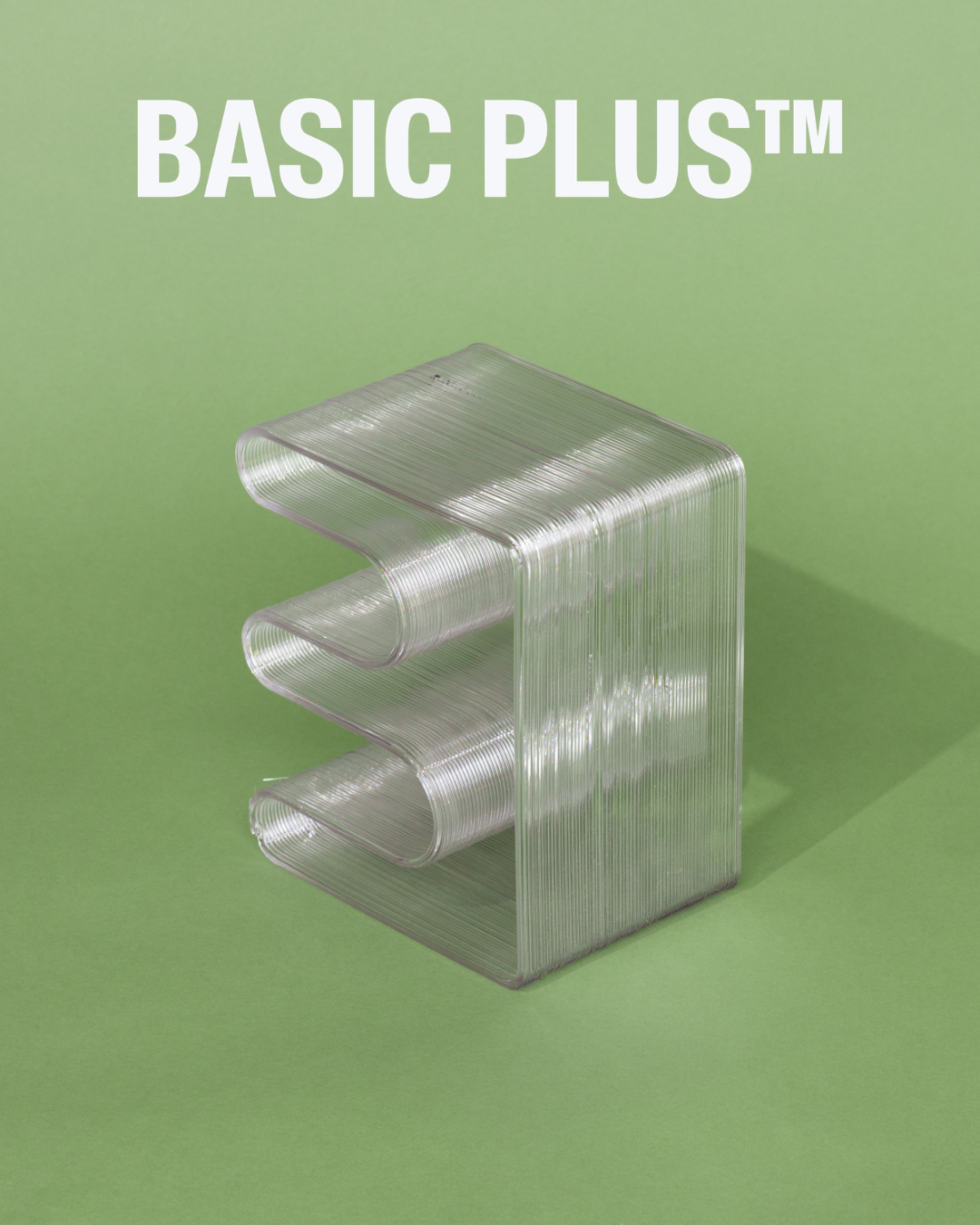 The Clear Willy Mini Storage Holder- 3D Printed Furniture