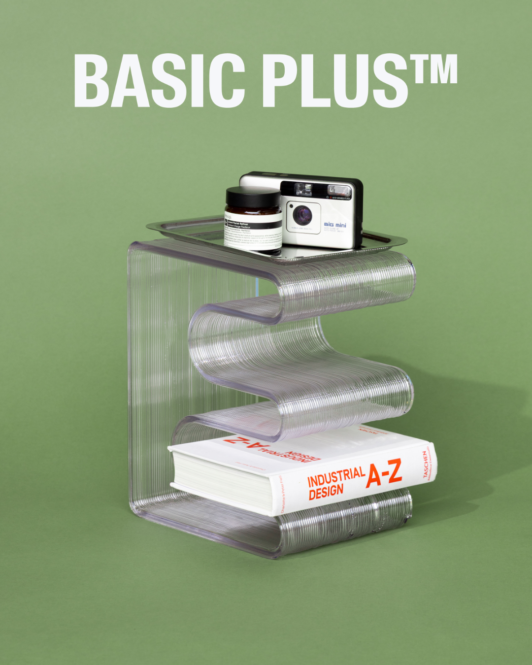 The Clear Willy Mini Storage Holder- 3D Printed Furniture