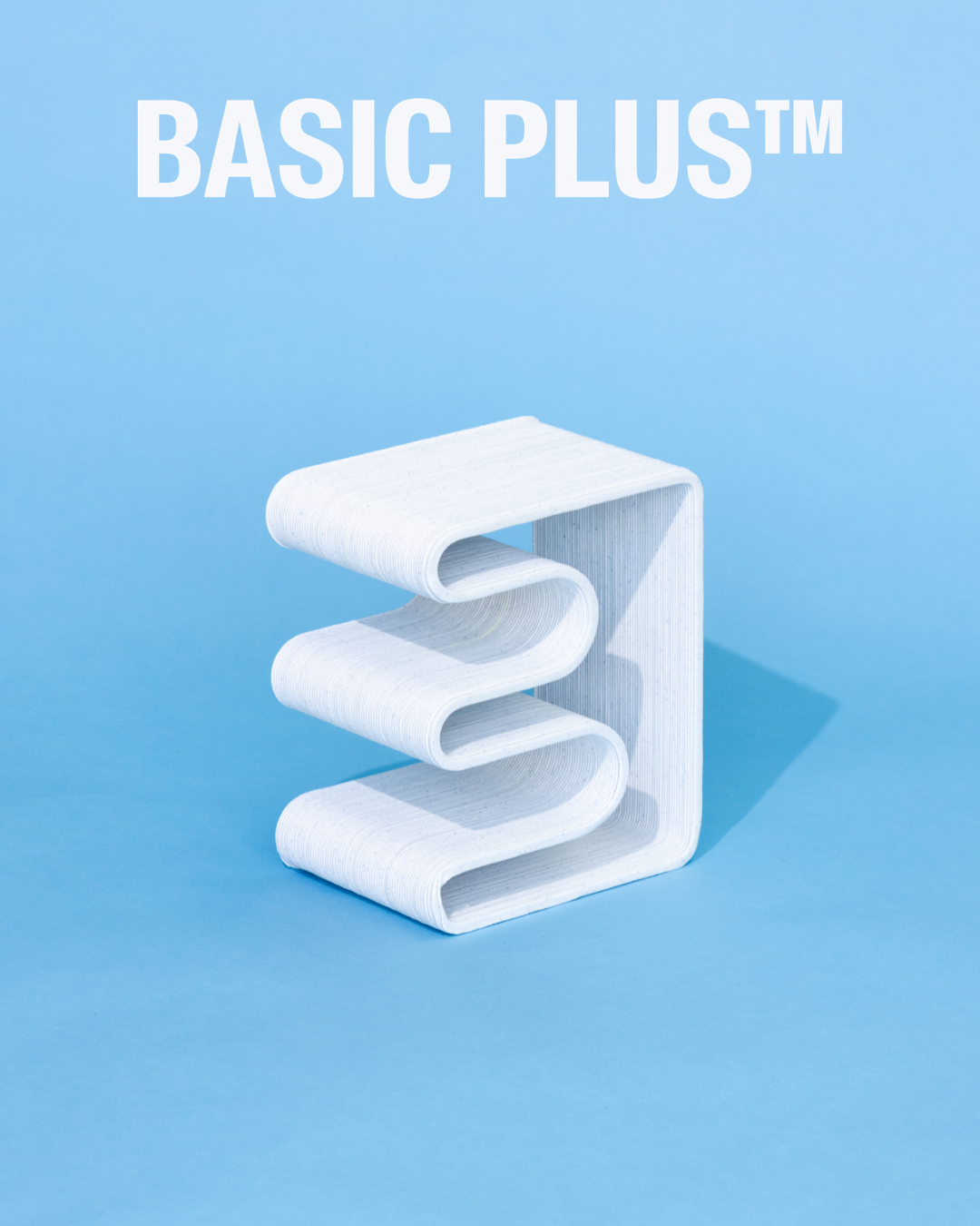 The White Marble Willy Mini Storage Holder- 3D Printed Furniture