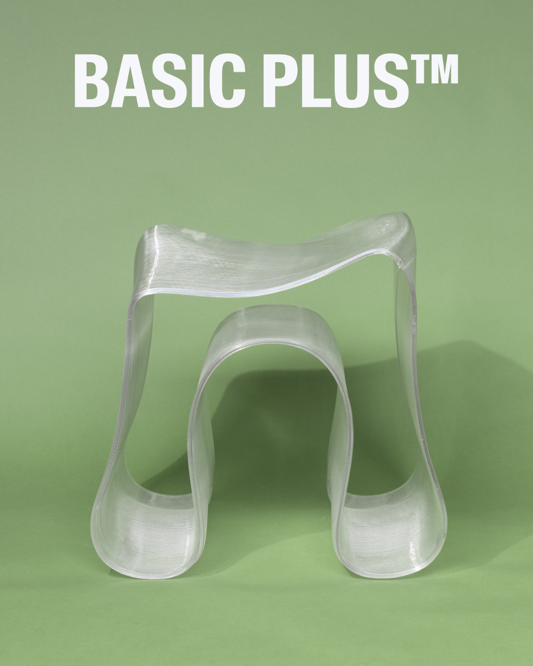 Transparent Galoppi  – The Playful 3D-Printed Chair