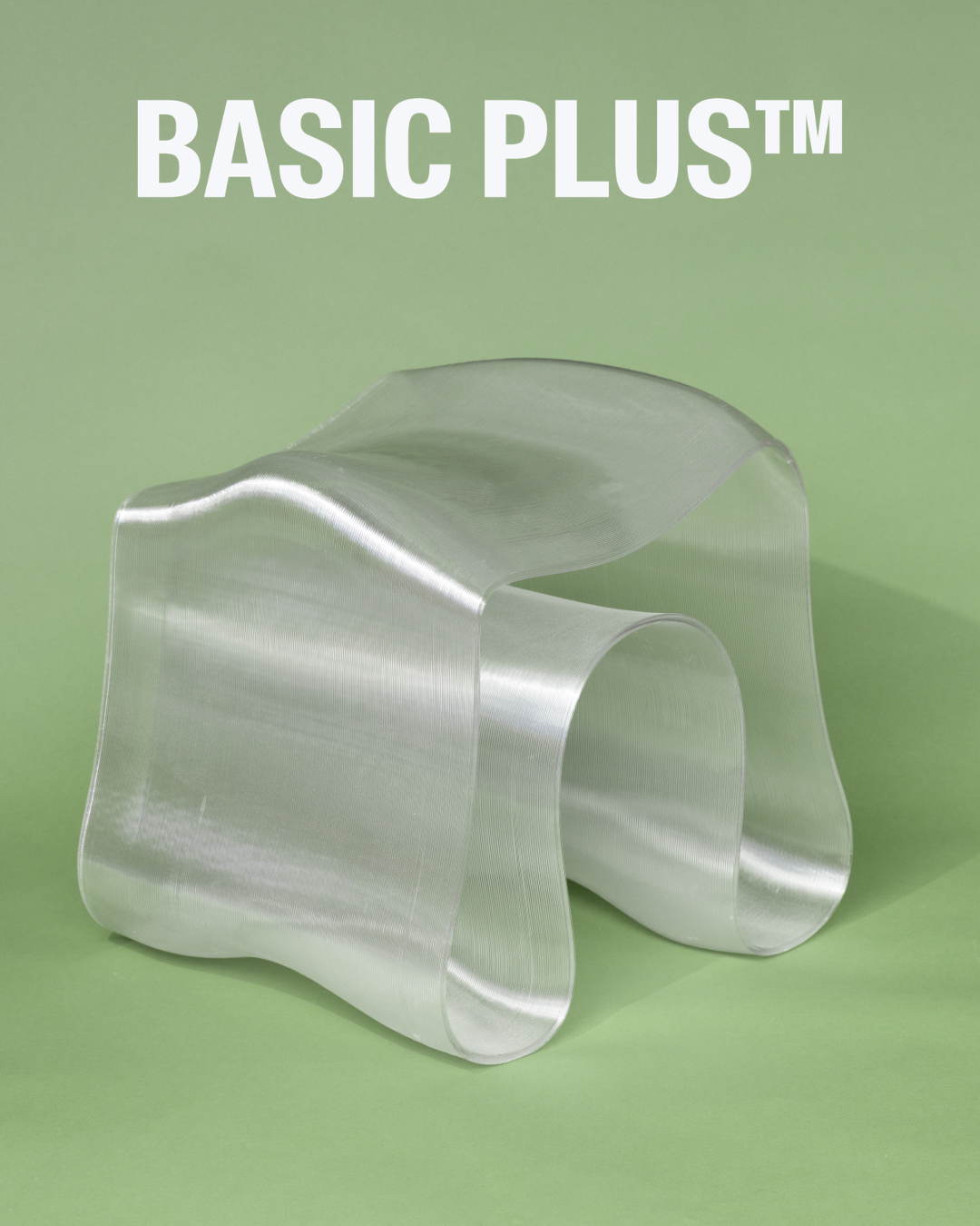 Transparent Galoppi  – The Playful 3D-Printed Chair