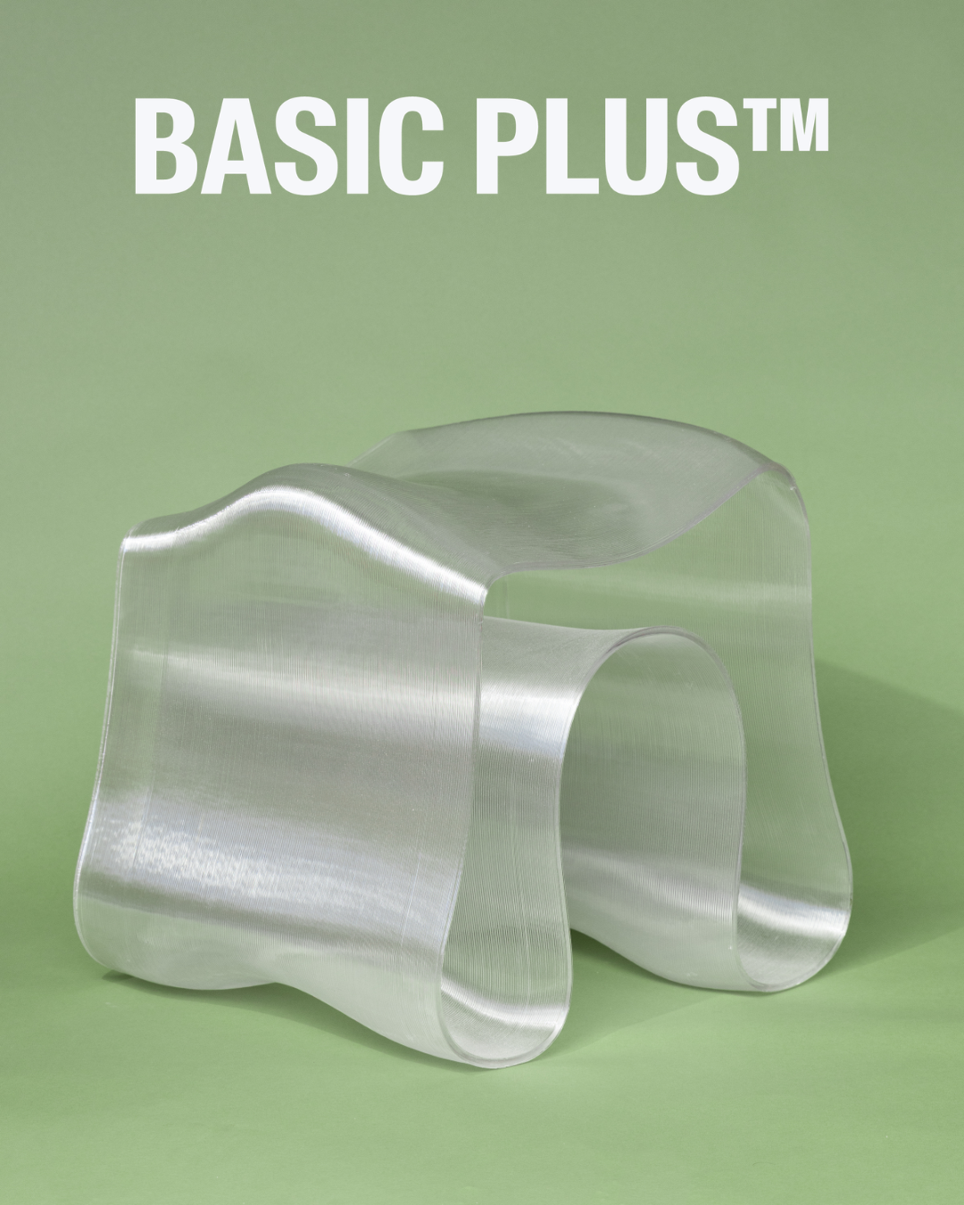 Transparent Galoppi  – The Playful 3D-Printed Chair