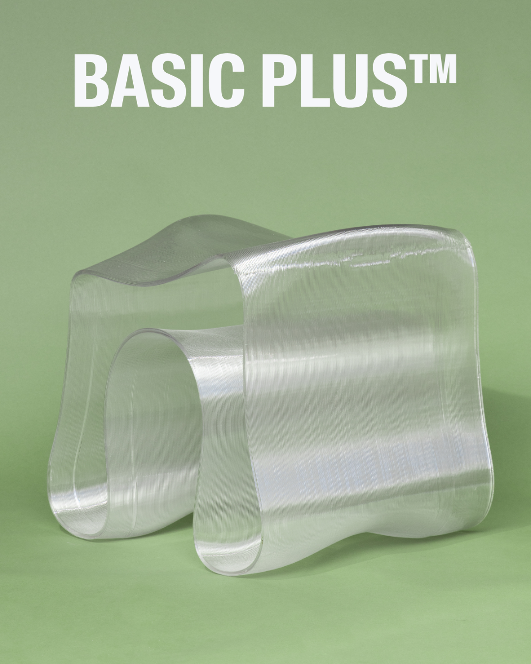 Transparent Galoppi  – The Playful 3D-Printed Chair