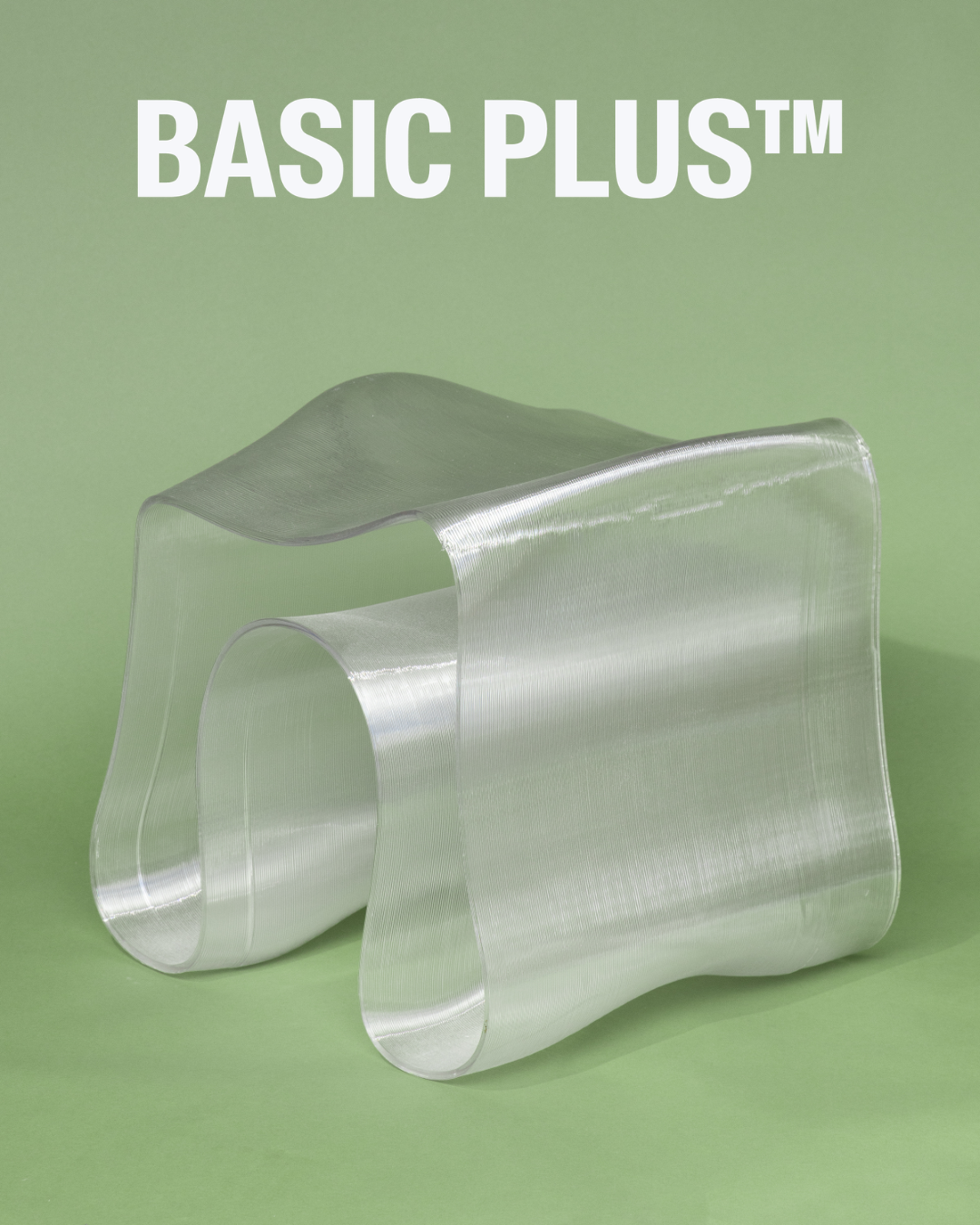 Transparent Galoppi  – The Playful 3D-Printed Chair