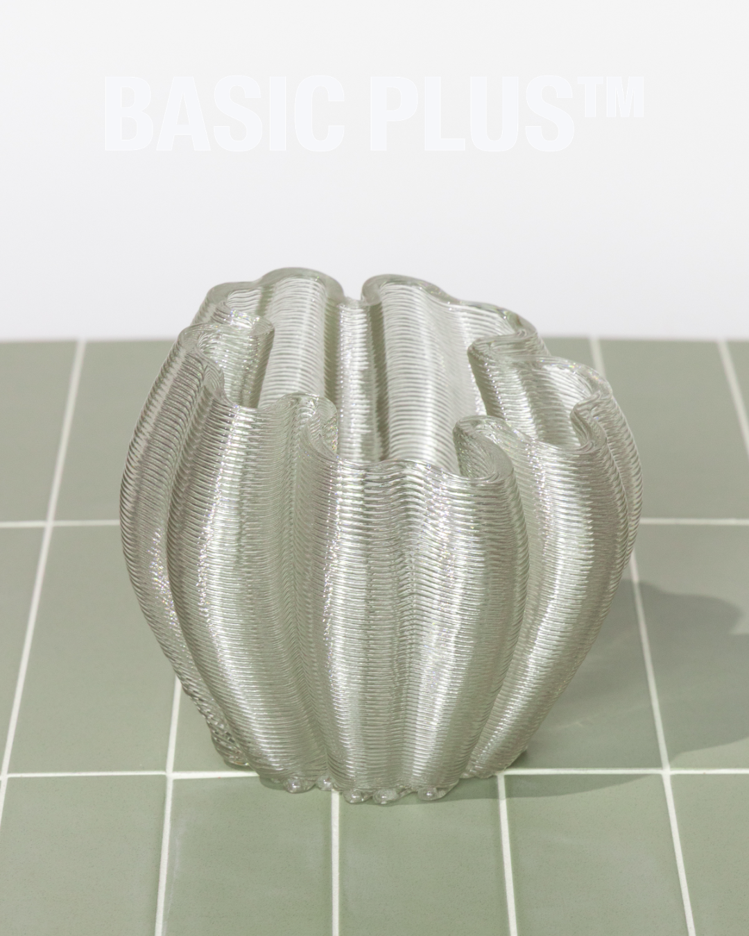 Transparent Colour BORU — Contemporary 3D-Printed Centrepiece