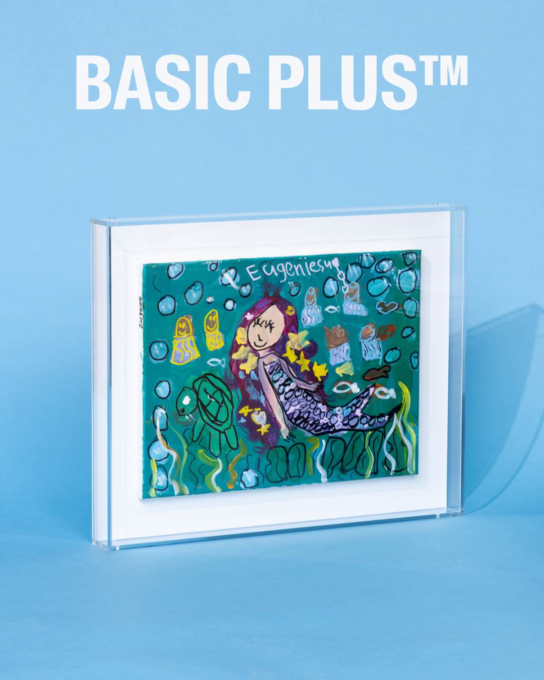 Transparent Acrylic Shadow Box for Canvas