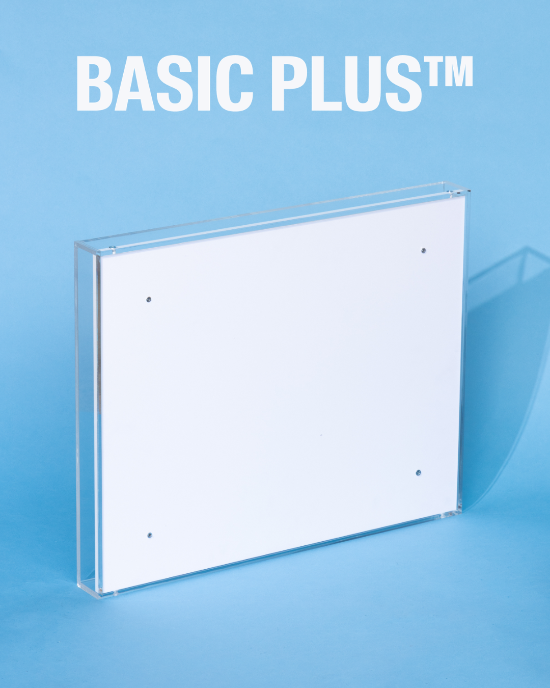 Transparent Acrylic Shadow Box for Canvas