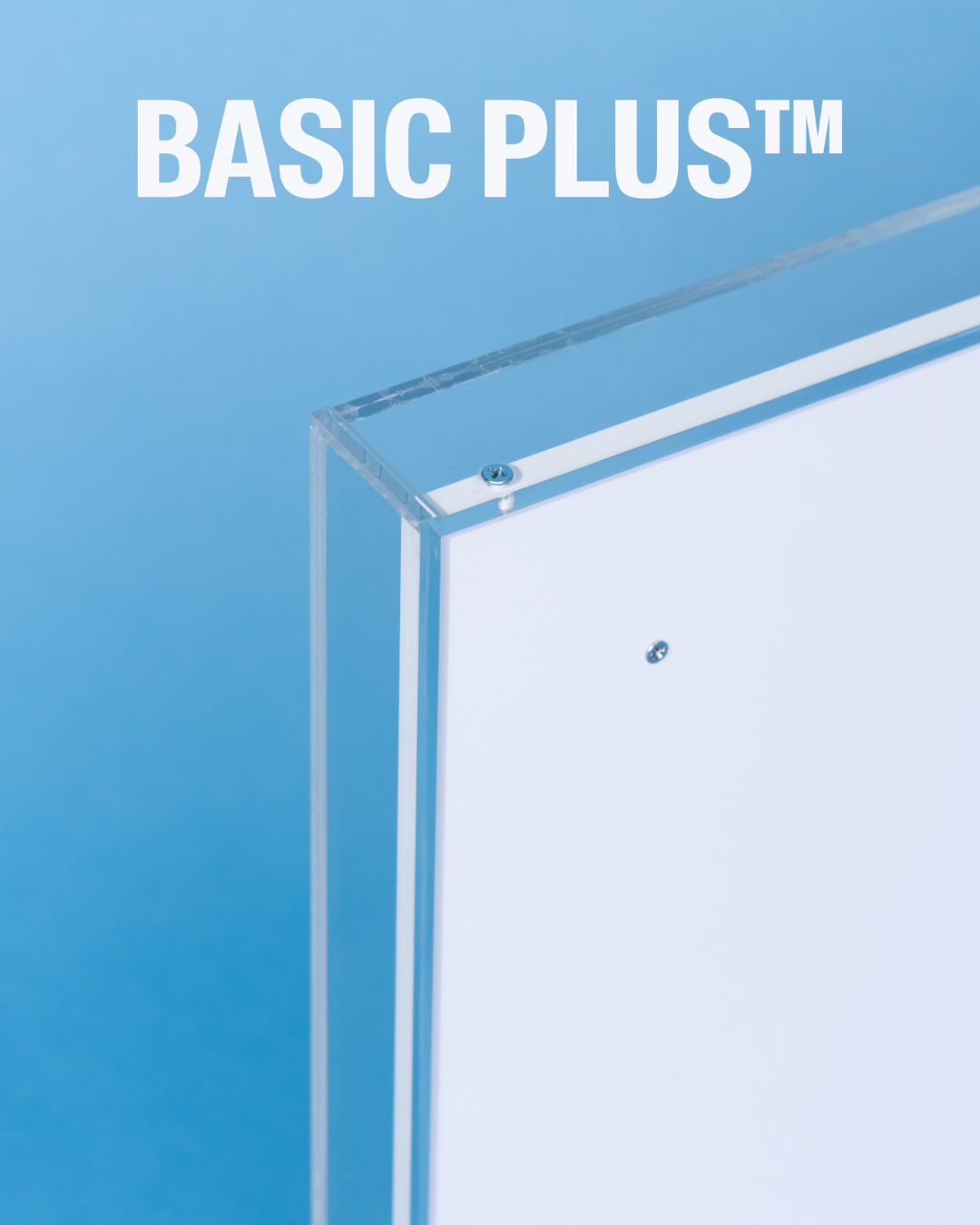 Transparent Acrylic Shadow Box for Canvas