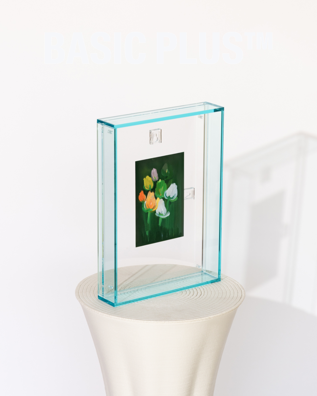Transparent Glass Green Acrylic Molly Frame