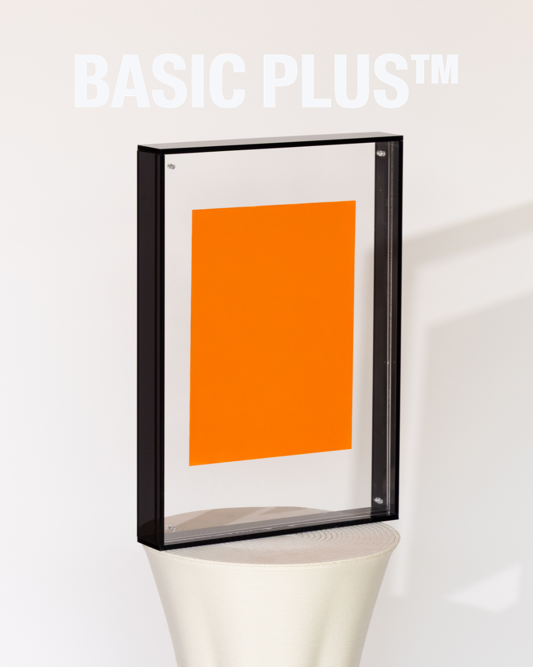 Transparent Dark Grey Acrylic Molly Frame