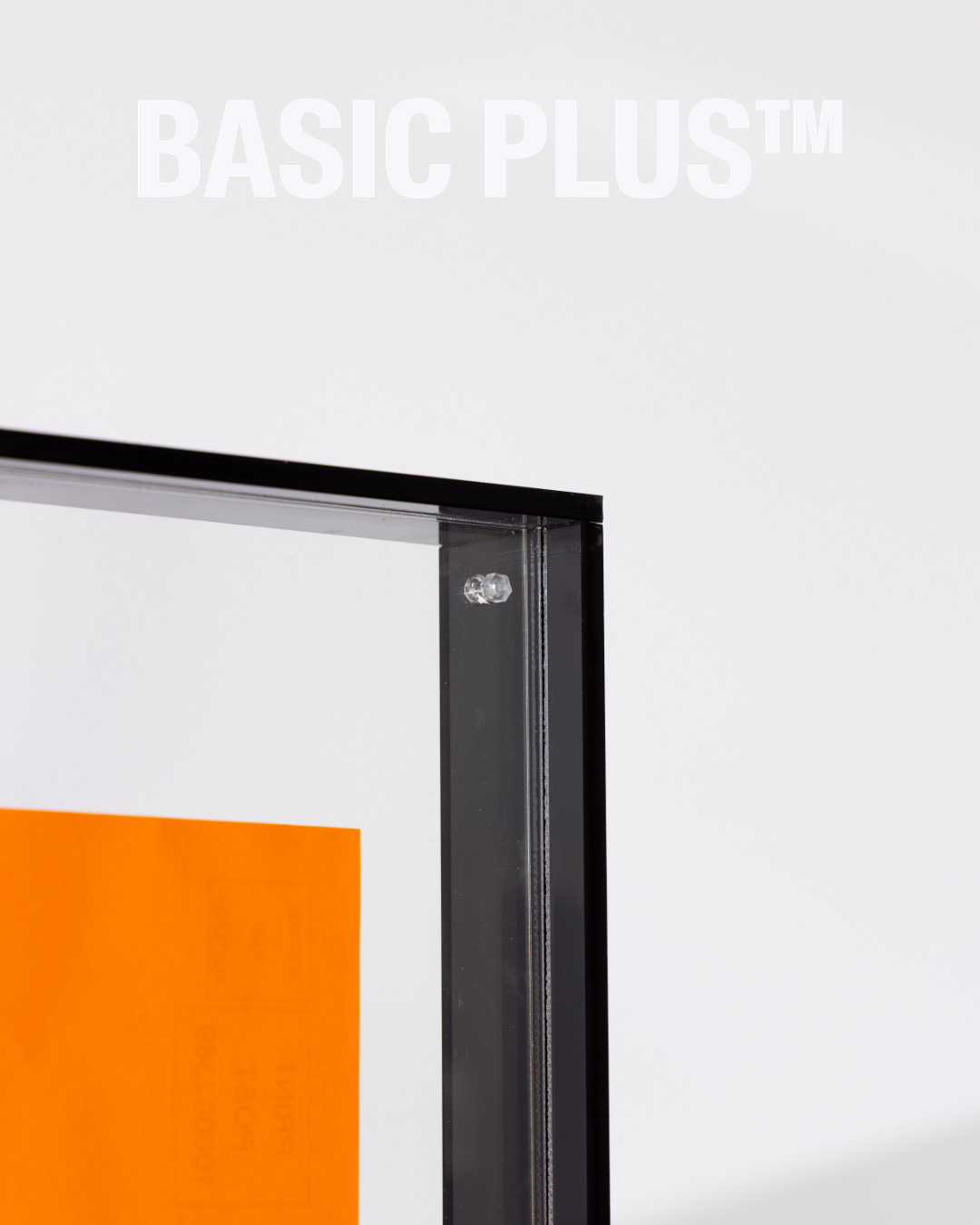 Transparent Dark Grey Acrylic Molly Frame