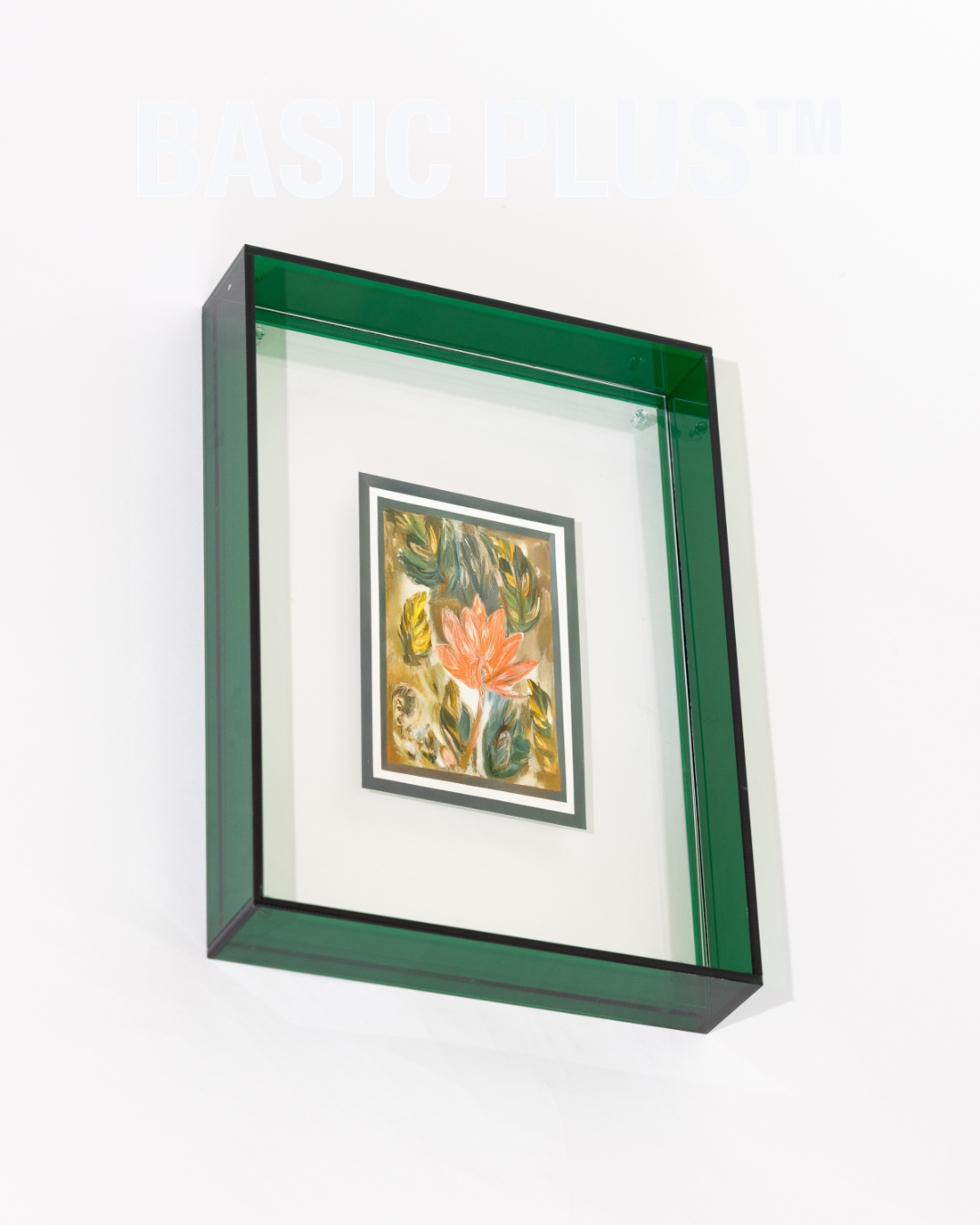 Transparent Green Acrylic Molly Frame