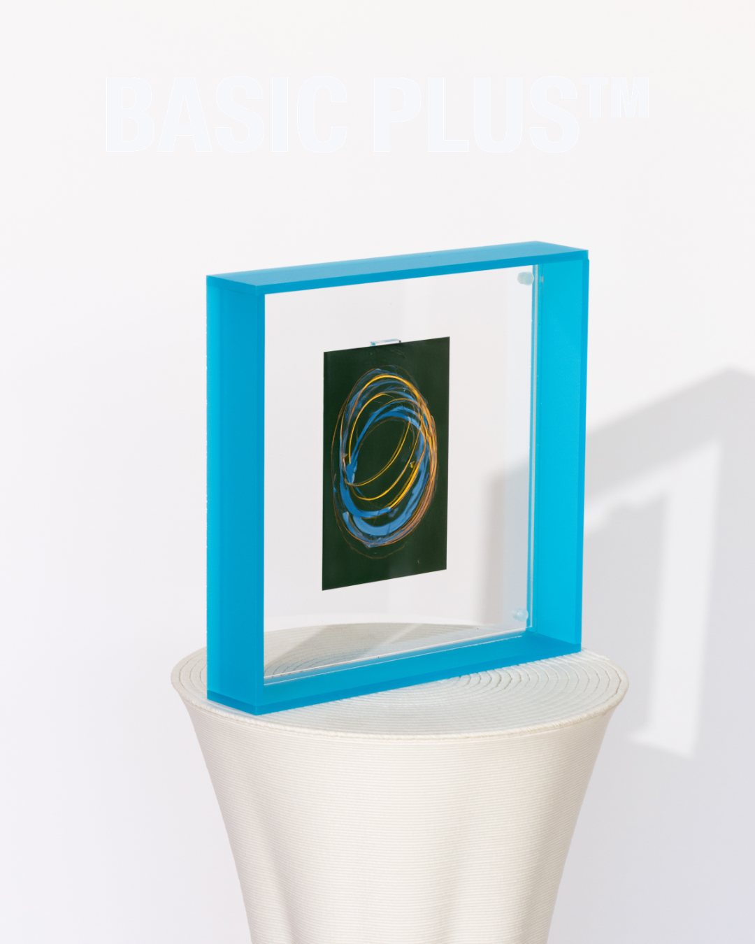 Frosted Lagoon Blue Acrylic Molly Square Frame