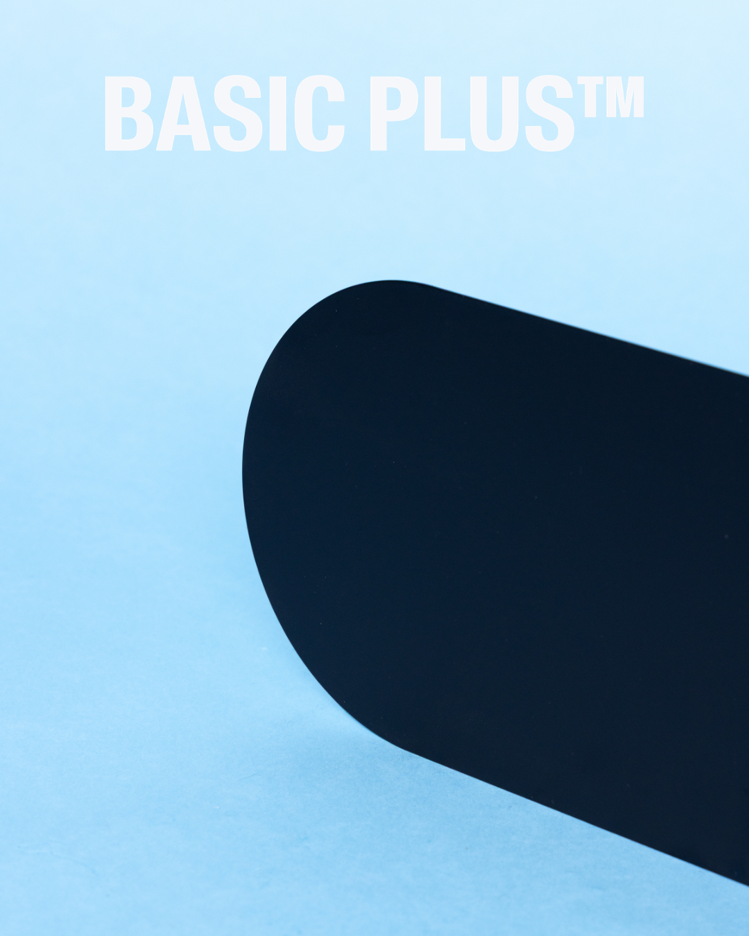 Black Metal Blade Wall Sign – Pill Shape