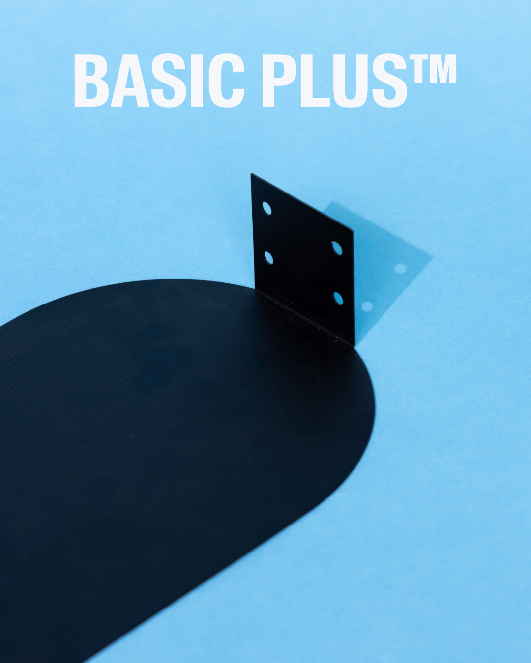 Black Metal Blade Wall Sign – Pill Shape
